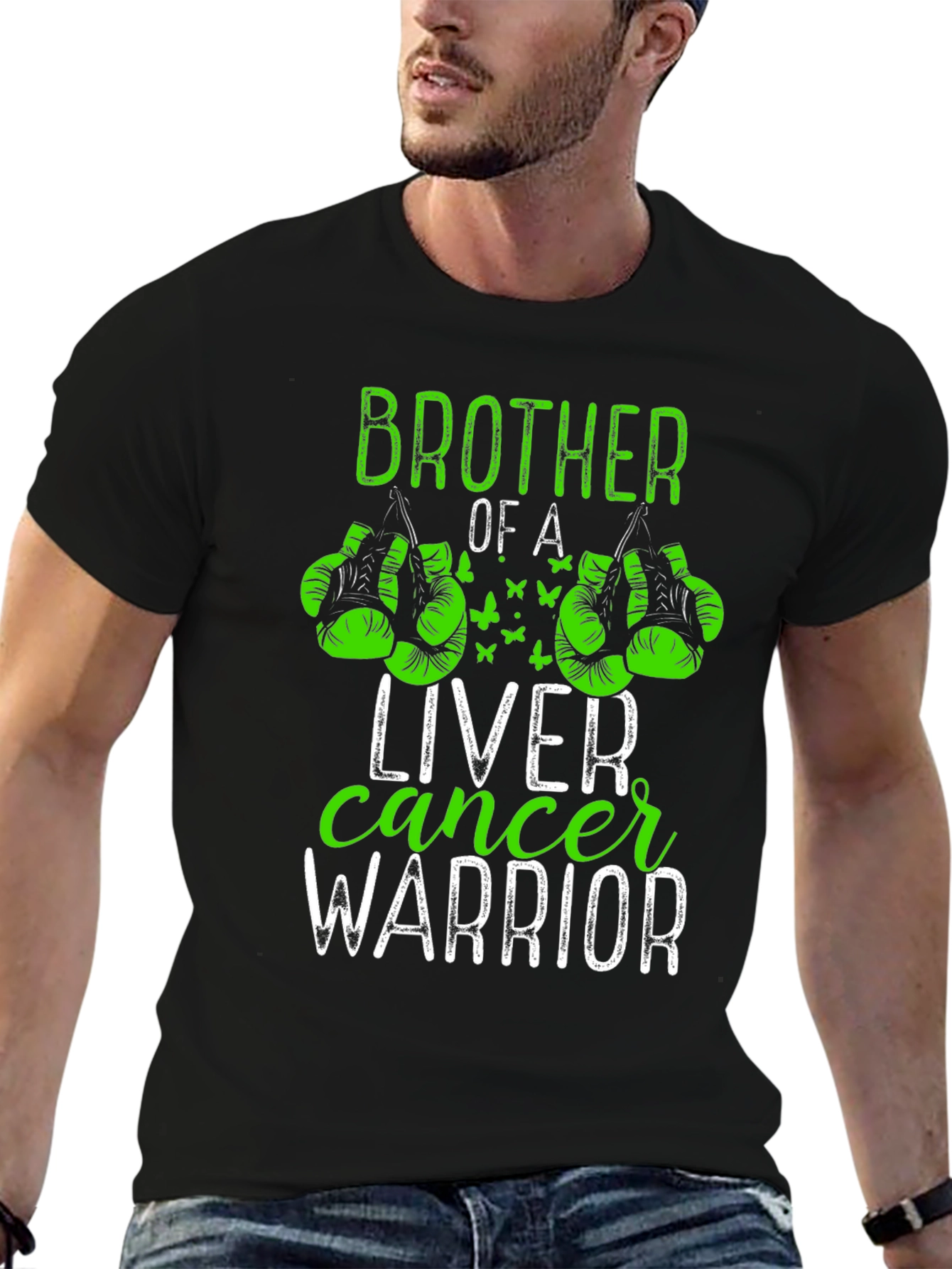 Brother of a Liver Cancer Warrior T-Shirt