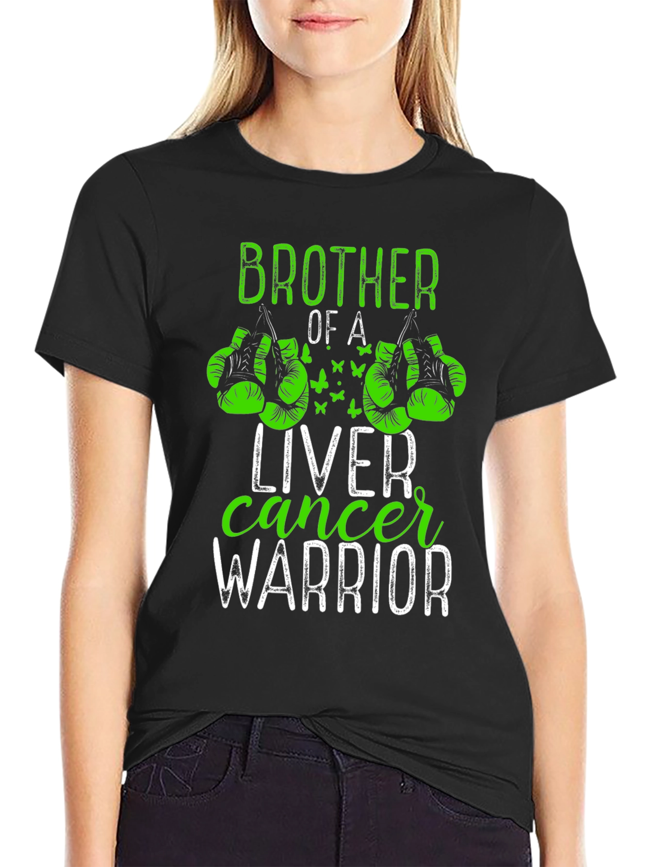 Brother of a Liver Cancer Warrior T-Shirt