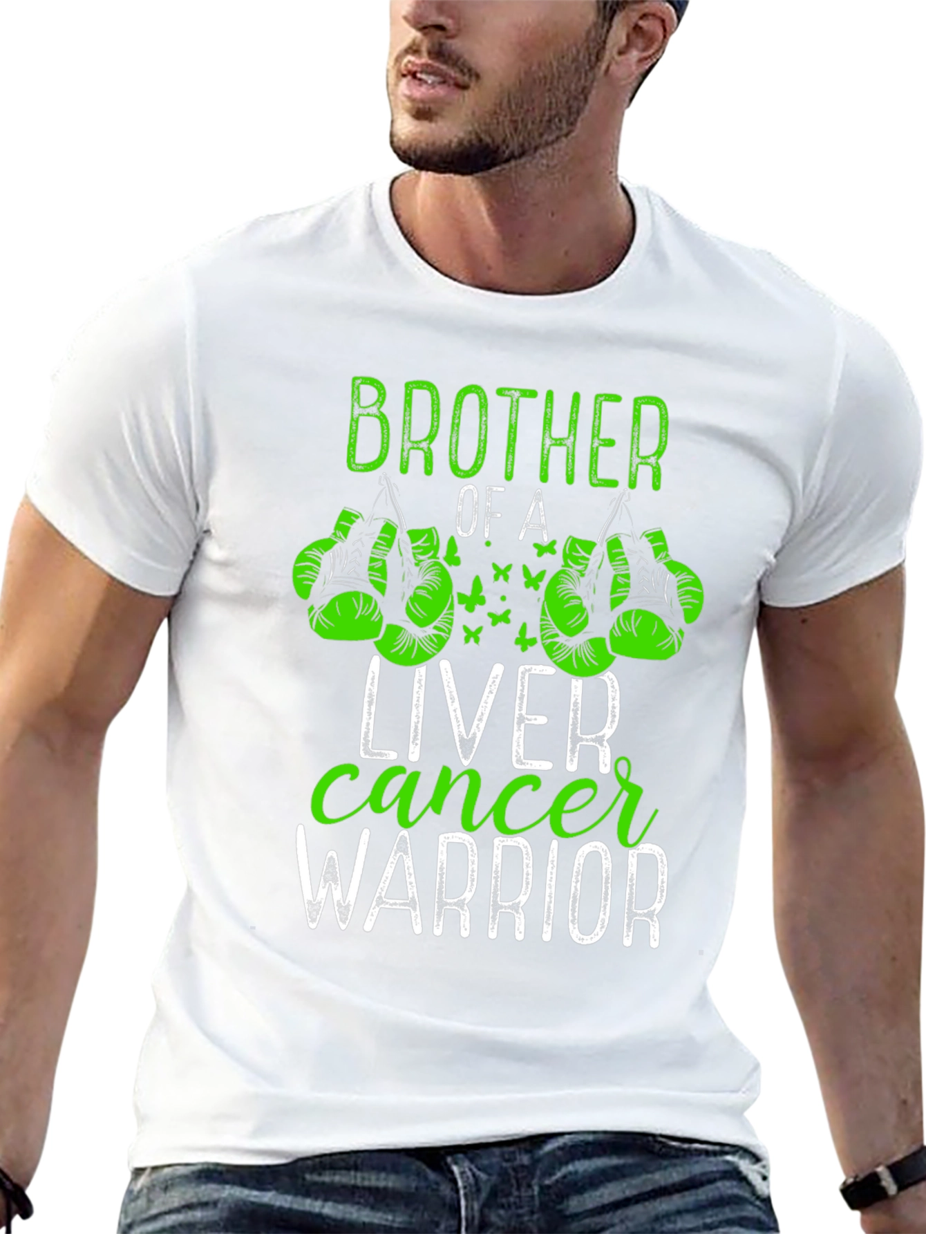 Brother of a Liver Cancer Warrior T-Shirt