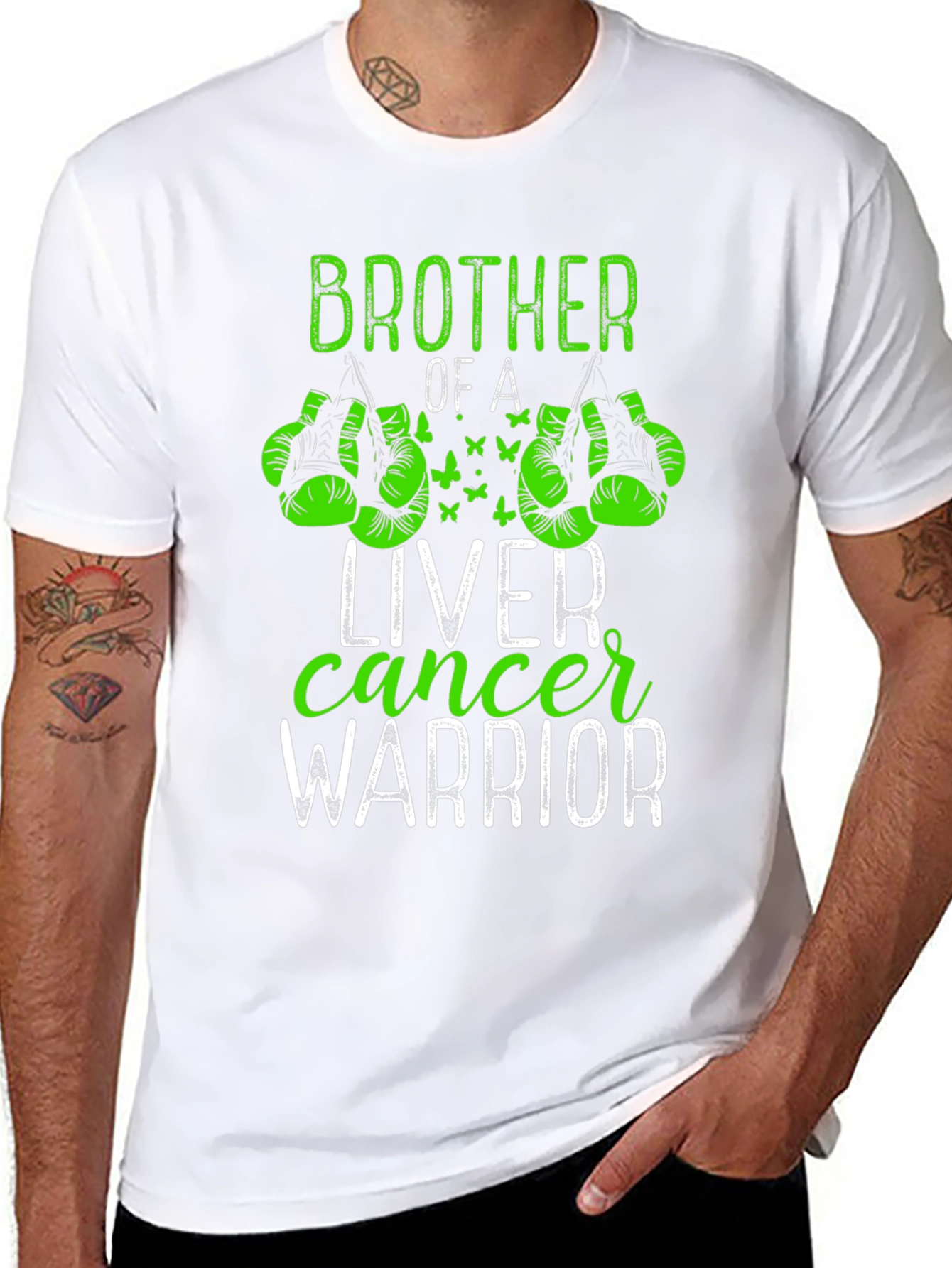Brother of a Liver Cancer Warrior T-Shirt