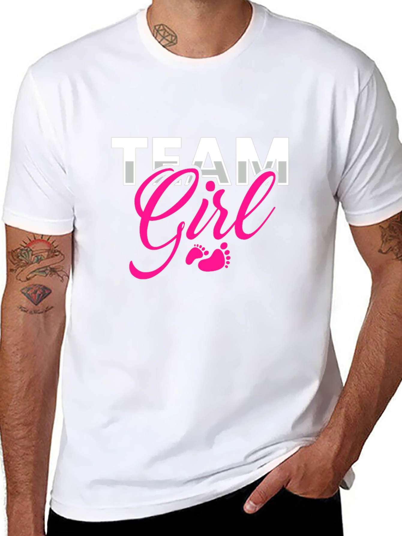 Team Girl Gender Reveal T-Shirt