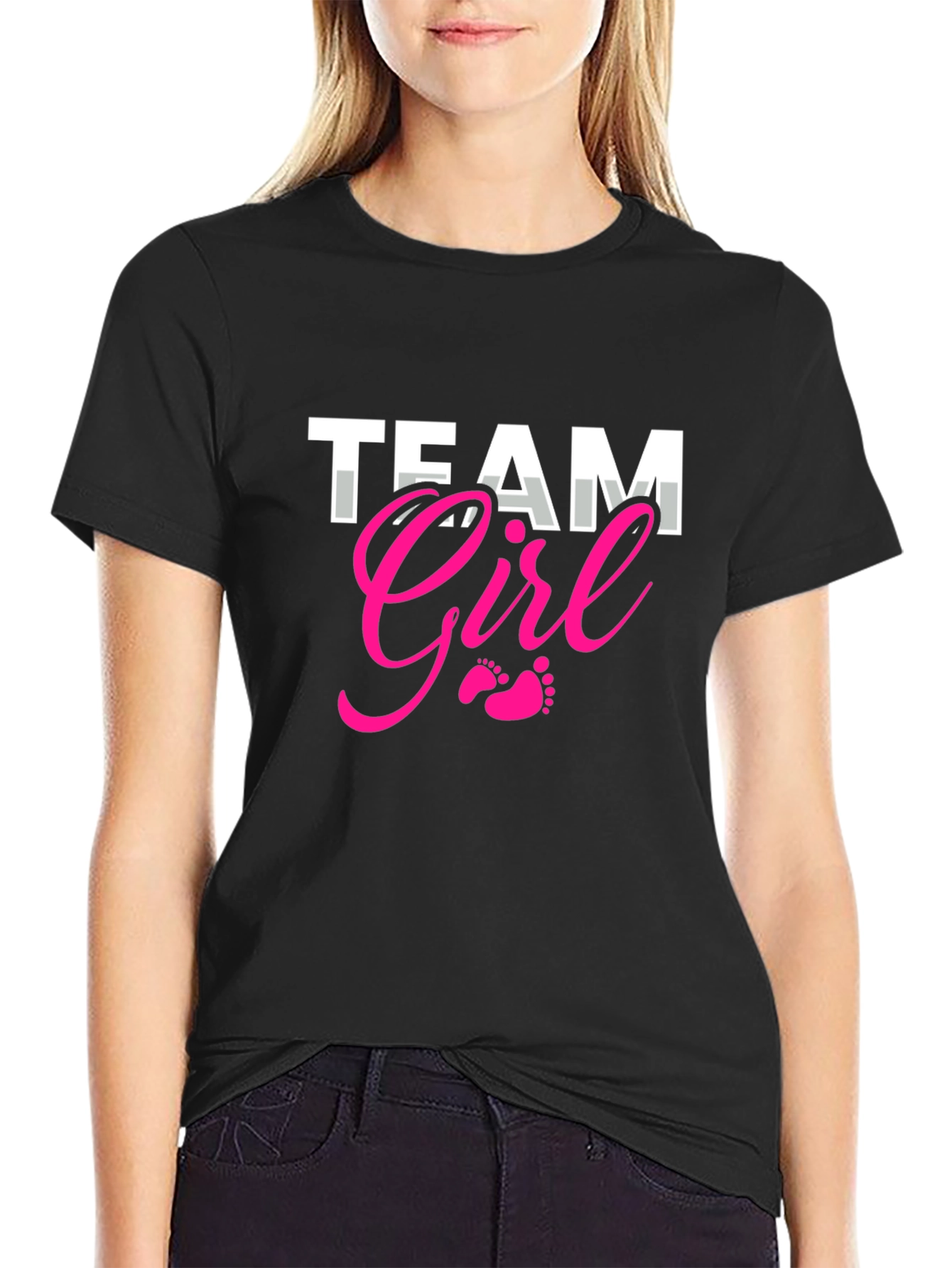 Team Girl Gender Reveal T-Shirt