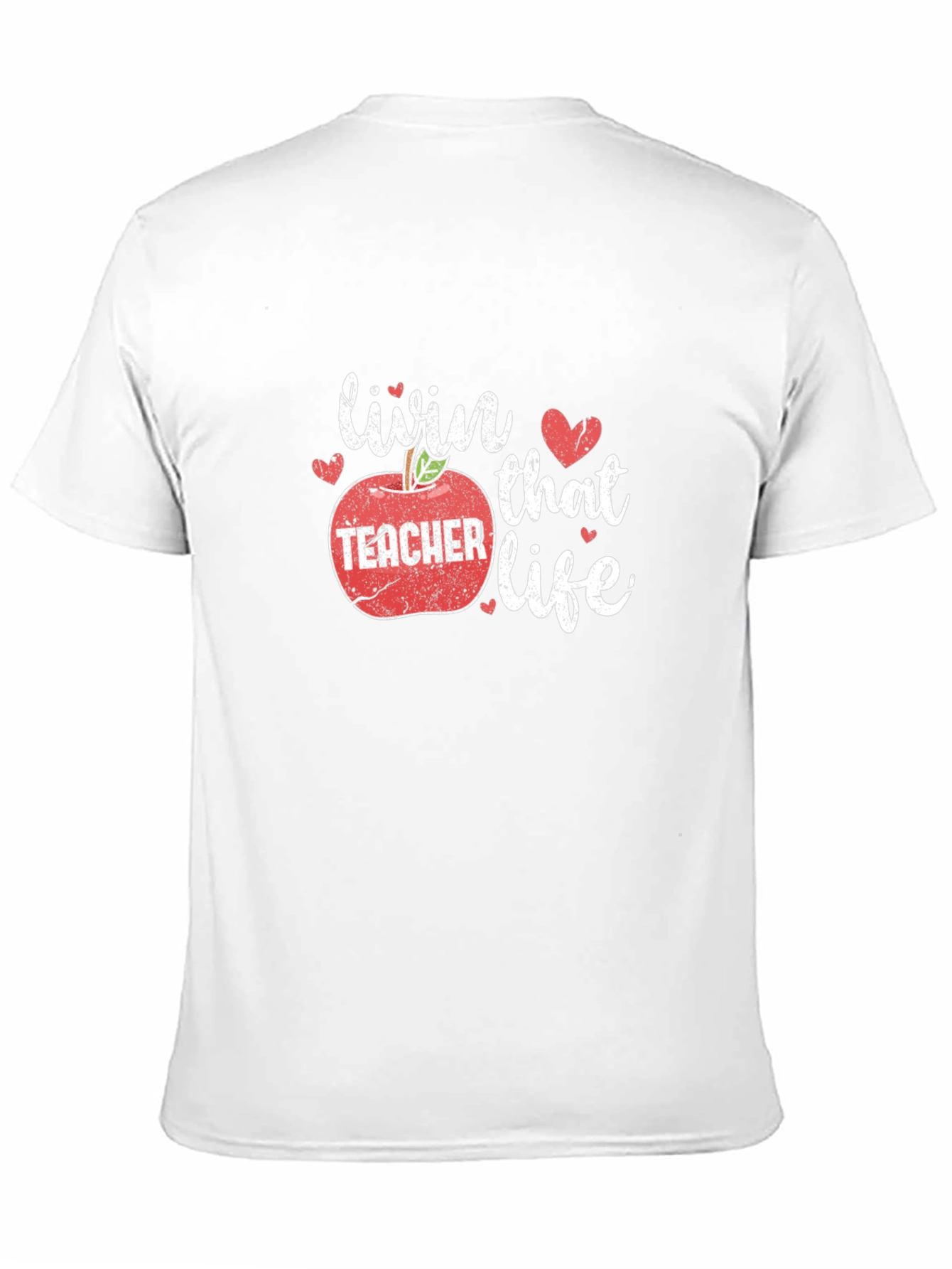 Livin That Teacher Life Graphic Tee - Black