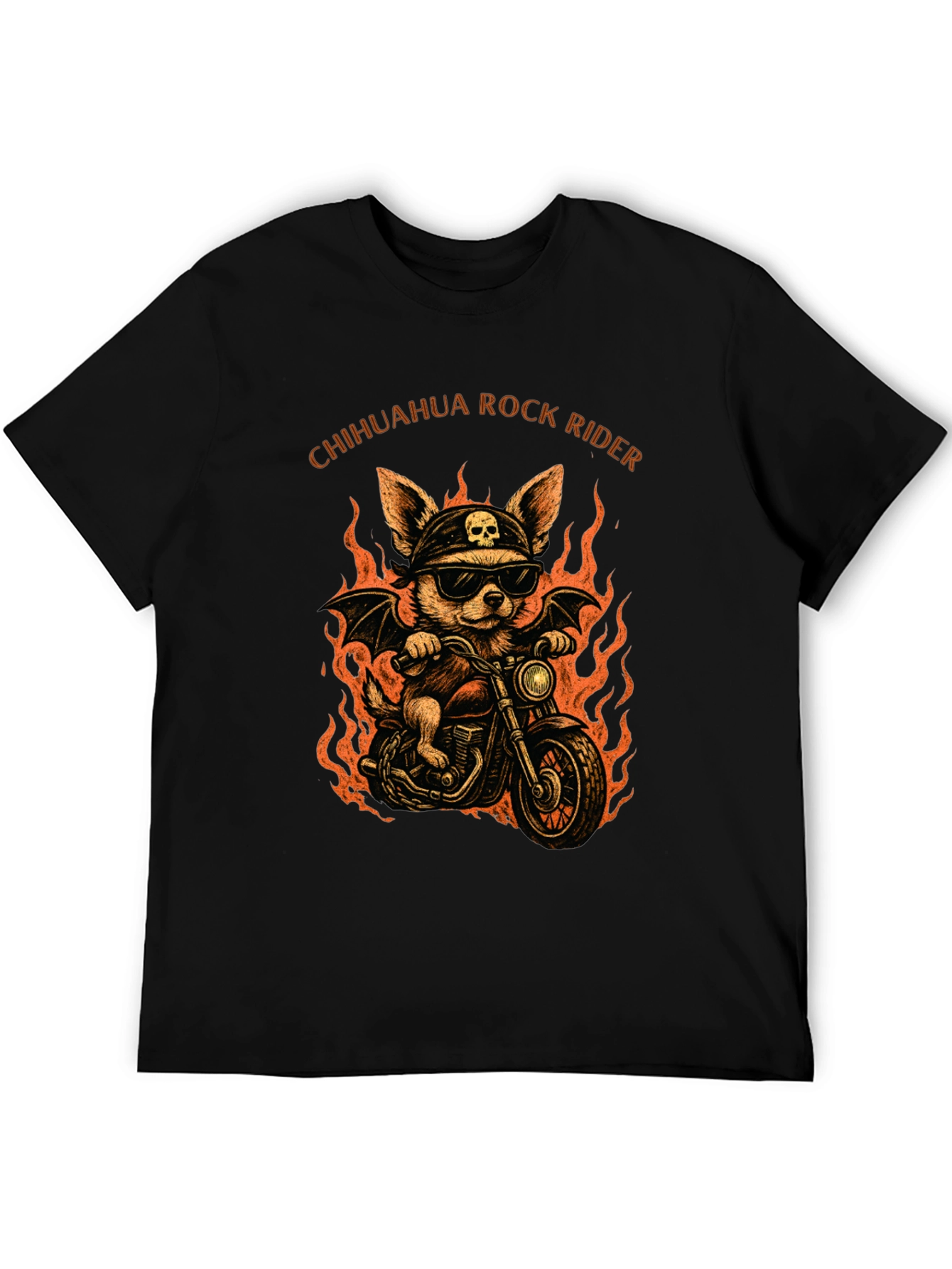 Chihuahua Rock Rider T-Shirt