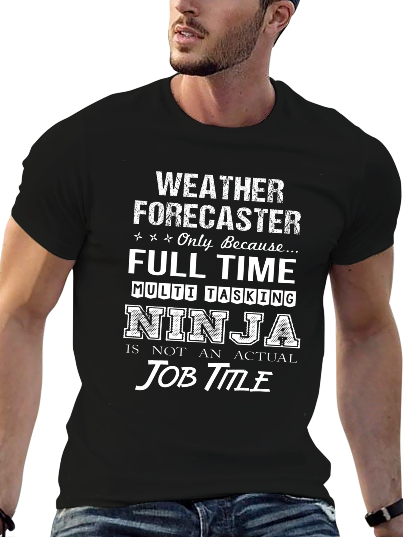 Weather Forecaster Ninja T-Shirt