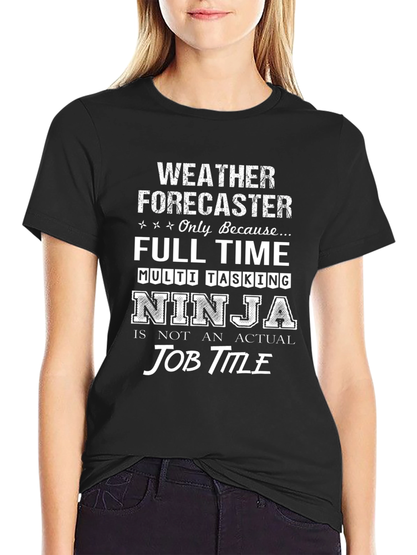 Weather Forecaster Ninja T-Shirt