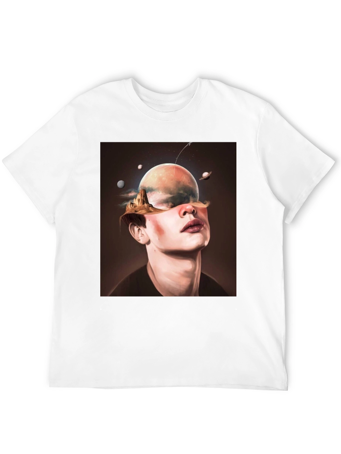 Surreal Headscape Graphic T-Shirt
