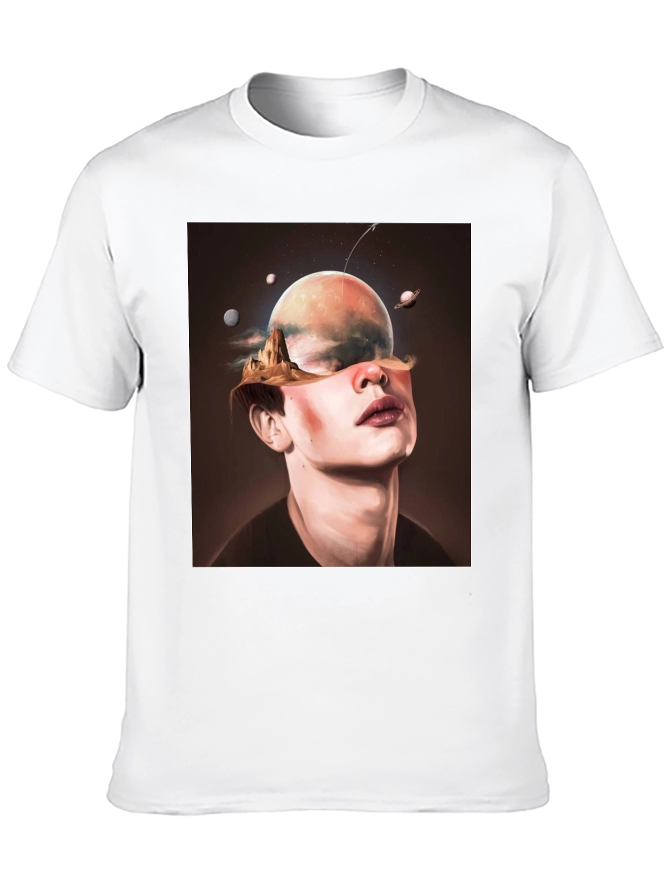 Surreal Headscape Graphic T-Shirt