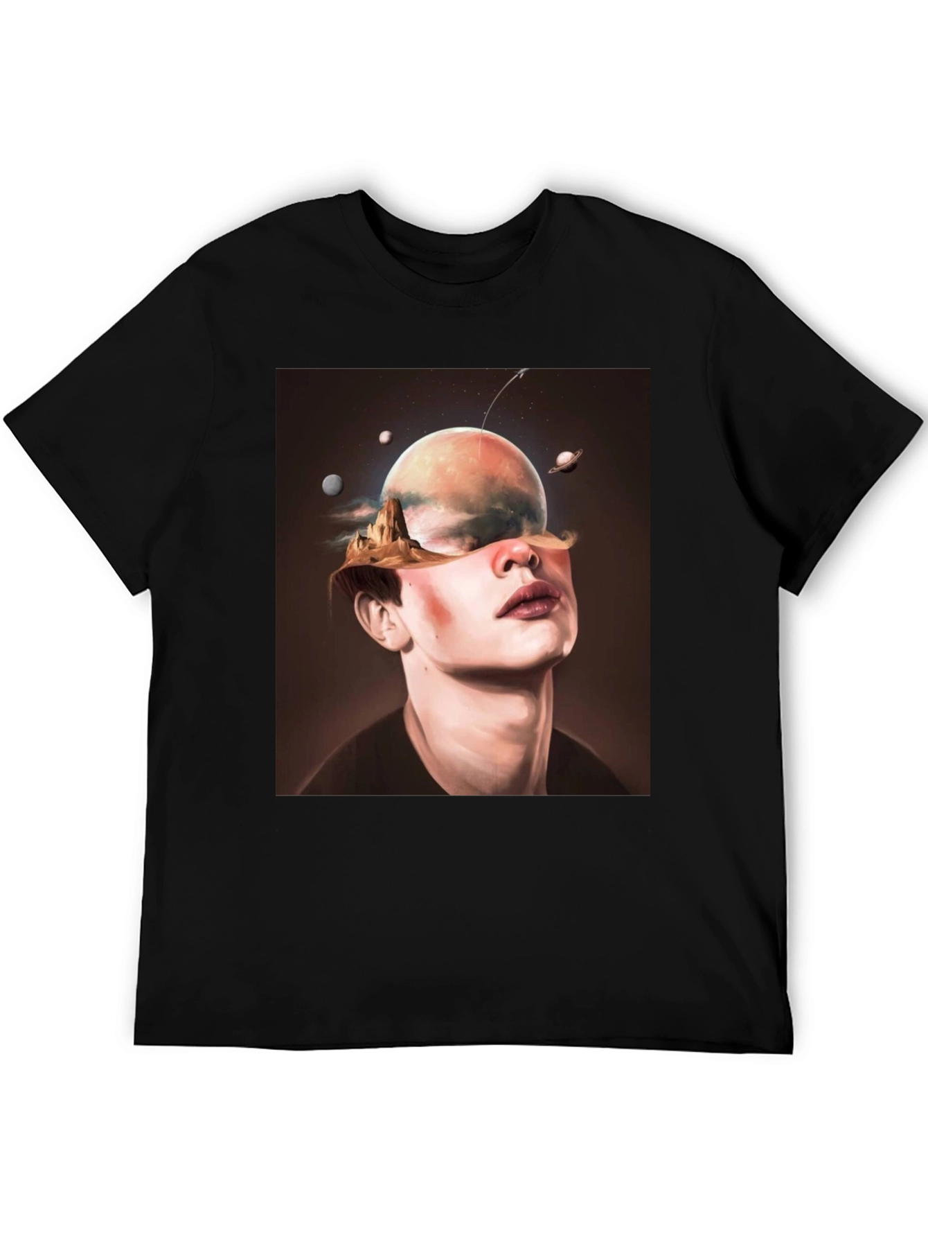 Surreal Headscape Graphic T-Shirt