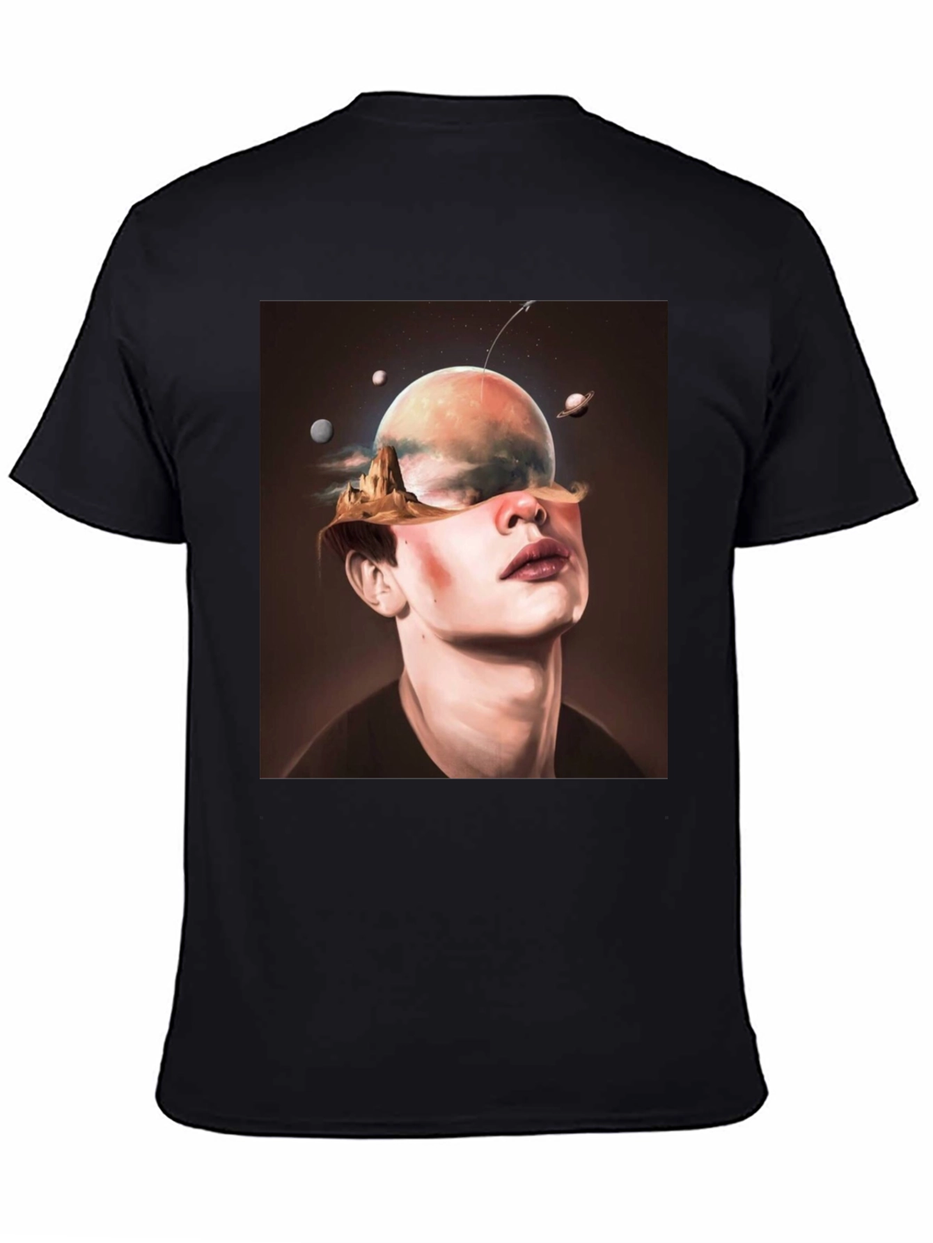 Surreal Headscape Graphic T-Shirt