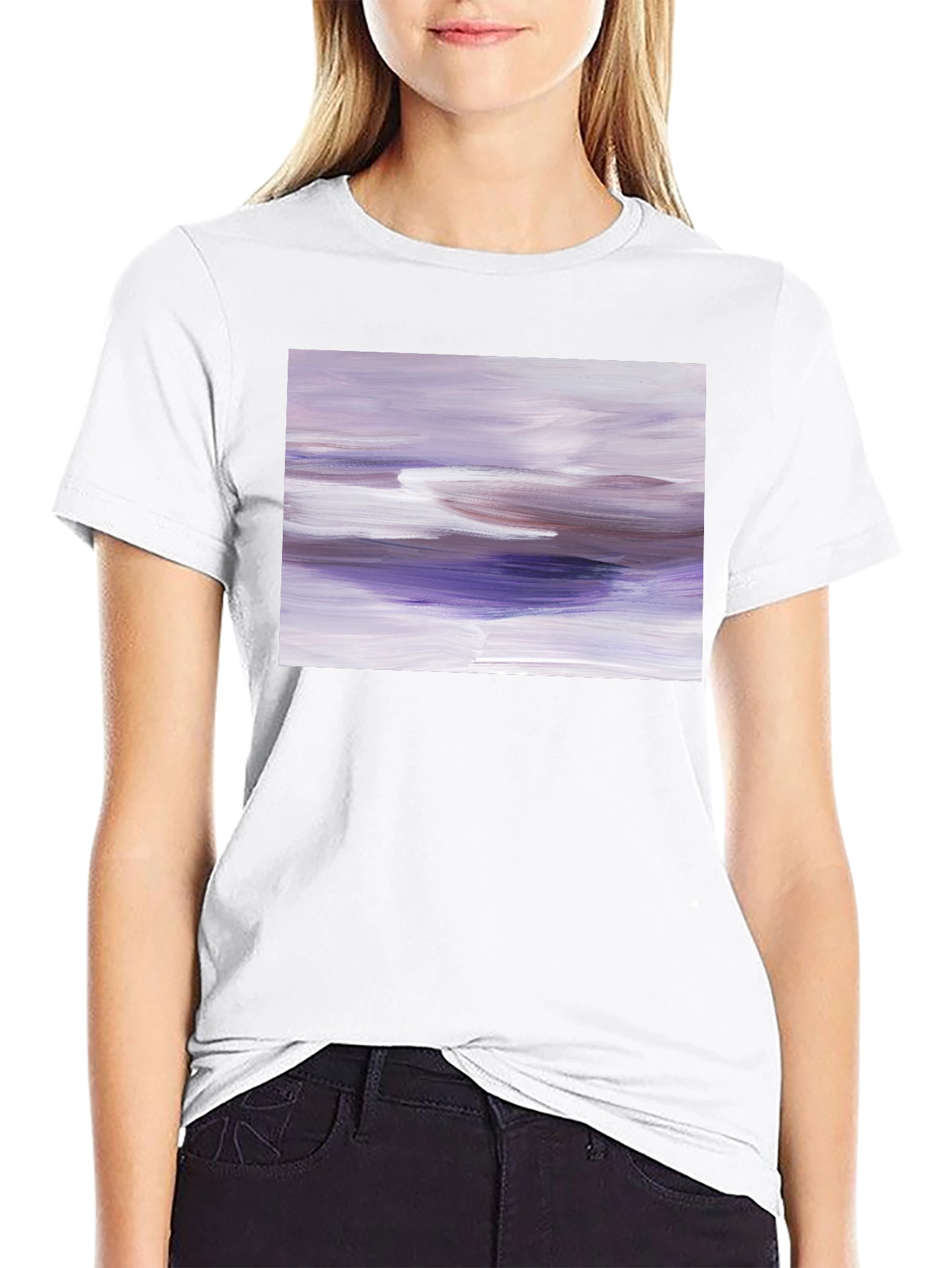 Abstract Art Graphic Tee - Modern Comfort