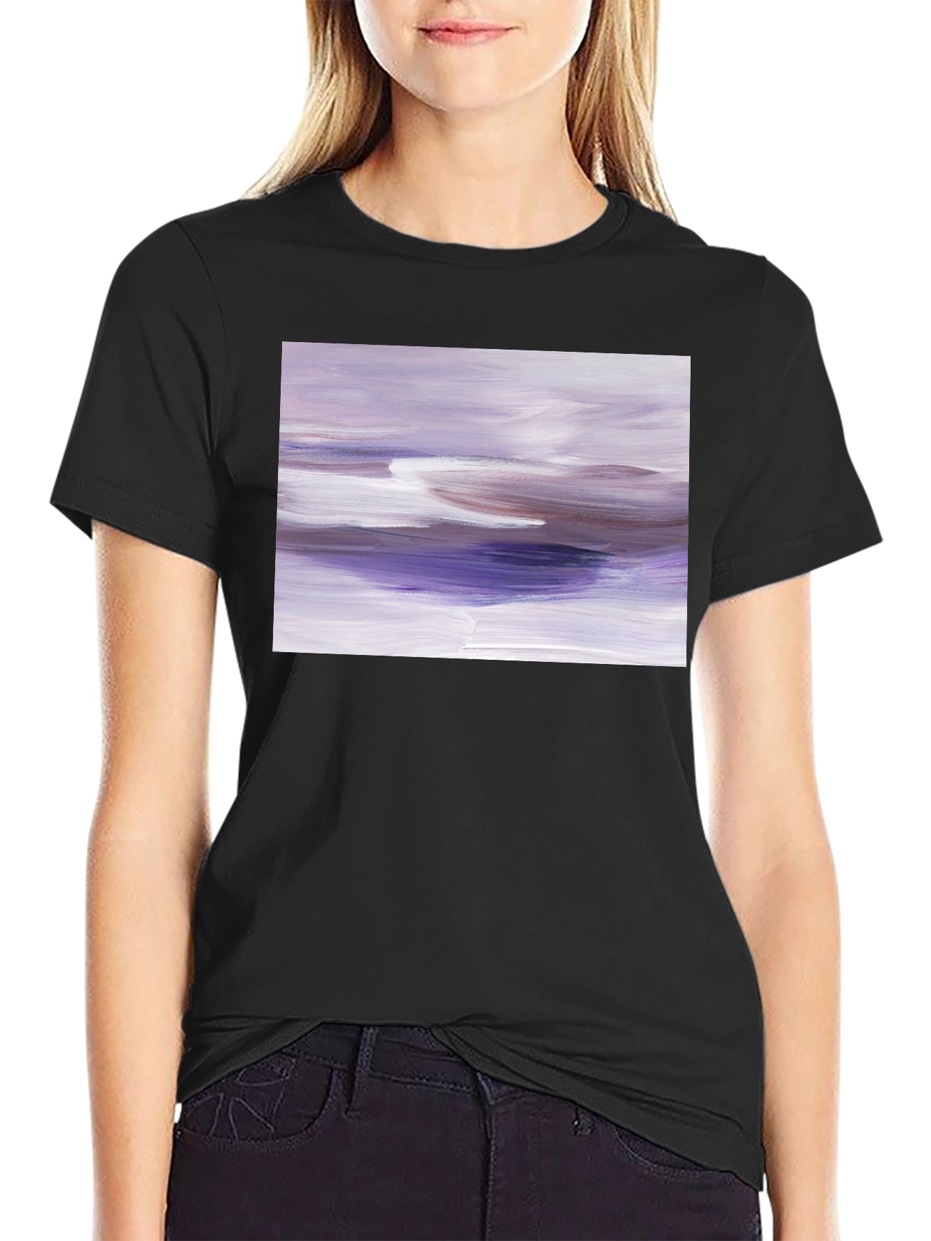 Abstract Art Graphic Tee - Modern Comfort