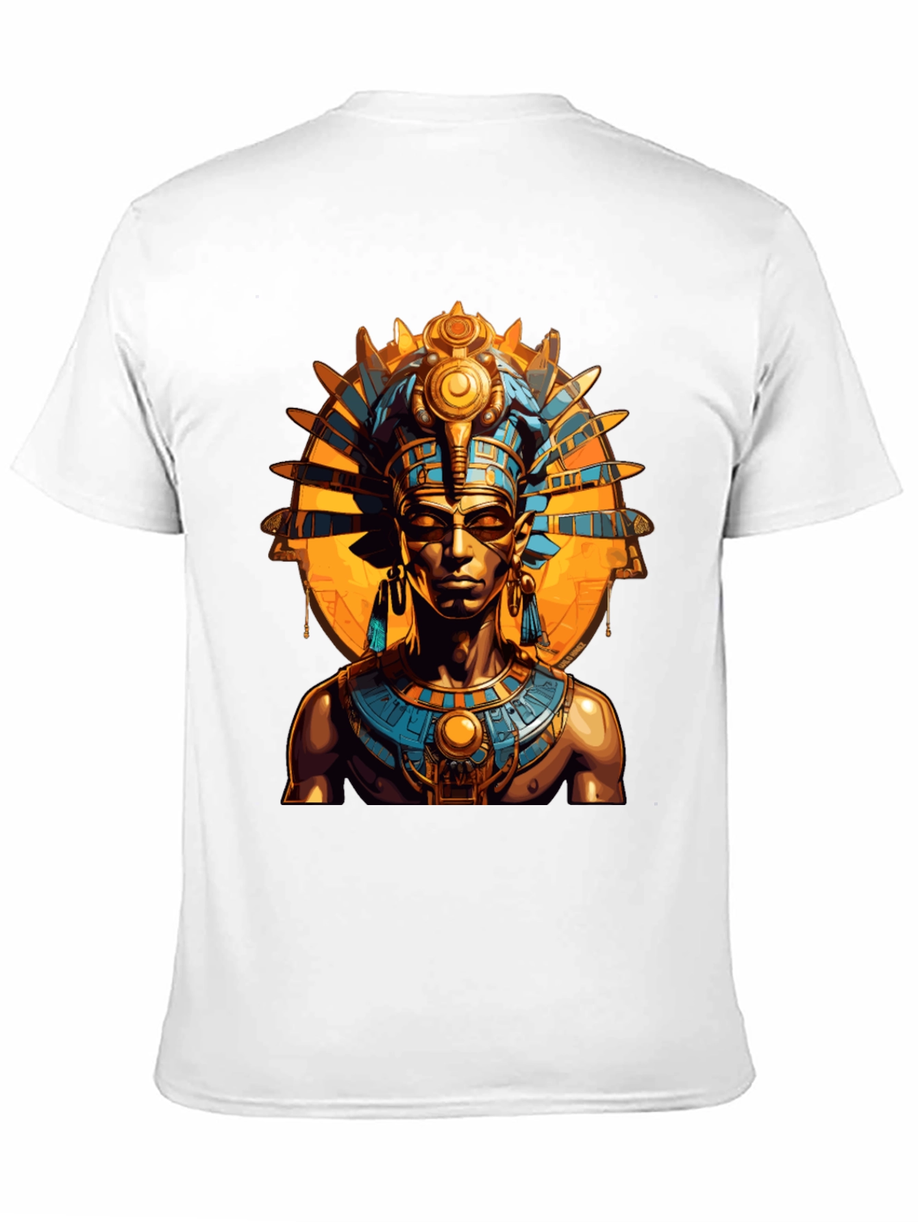 Egyptian Pharaoh Graphic T-Shirt - Stylish Ancient Design