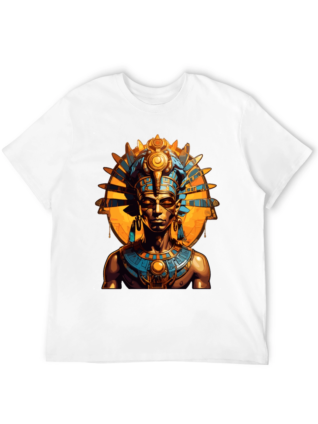 Egyptian Pharaoh Graphic T-Shirt - Stylish Ancient Design