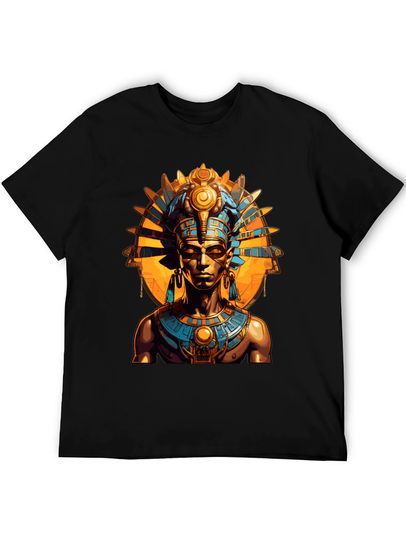 Egyptian Pharaoh Graphic T-Shirt - Stylish Ancient Design