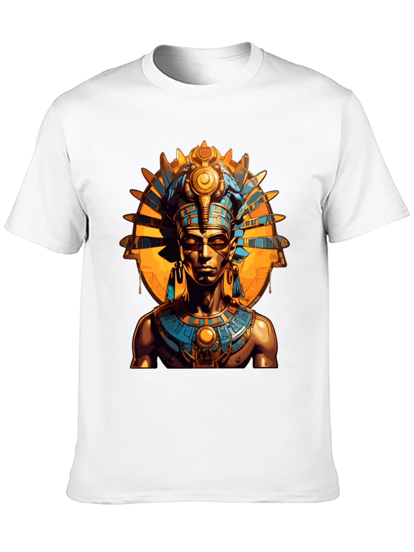 Egyptian Pharaoh Graphic T-Shirt - Stylish Ancient Design