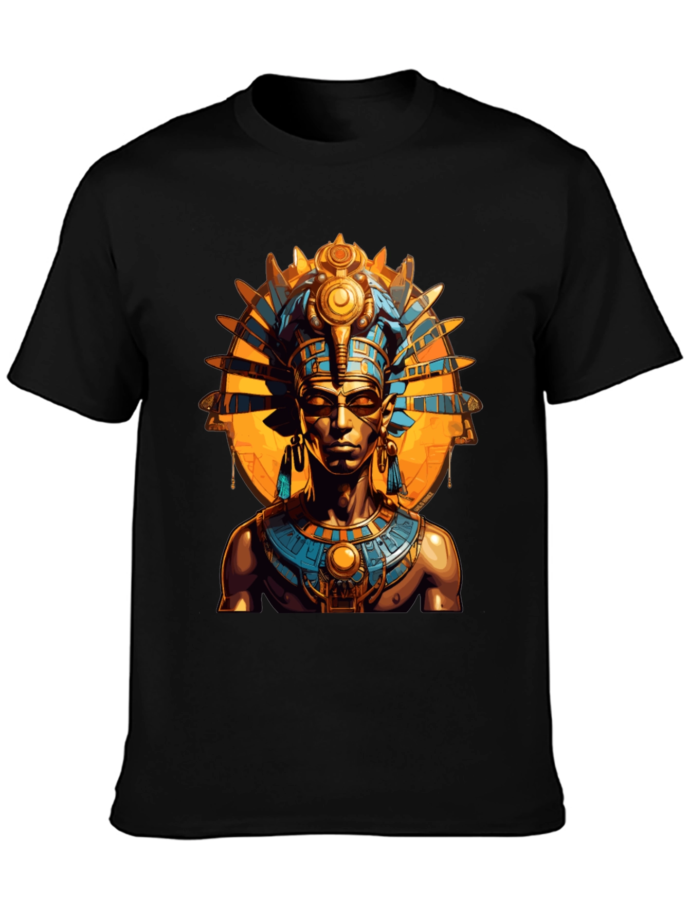 Egyptian Pharaoh Graphic T-Shirt - Stylish Ancient Design