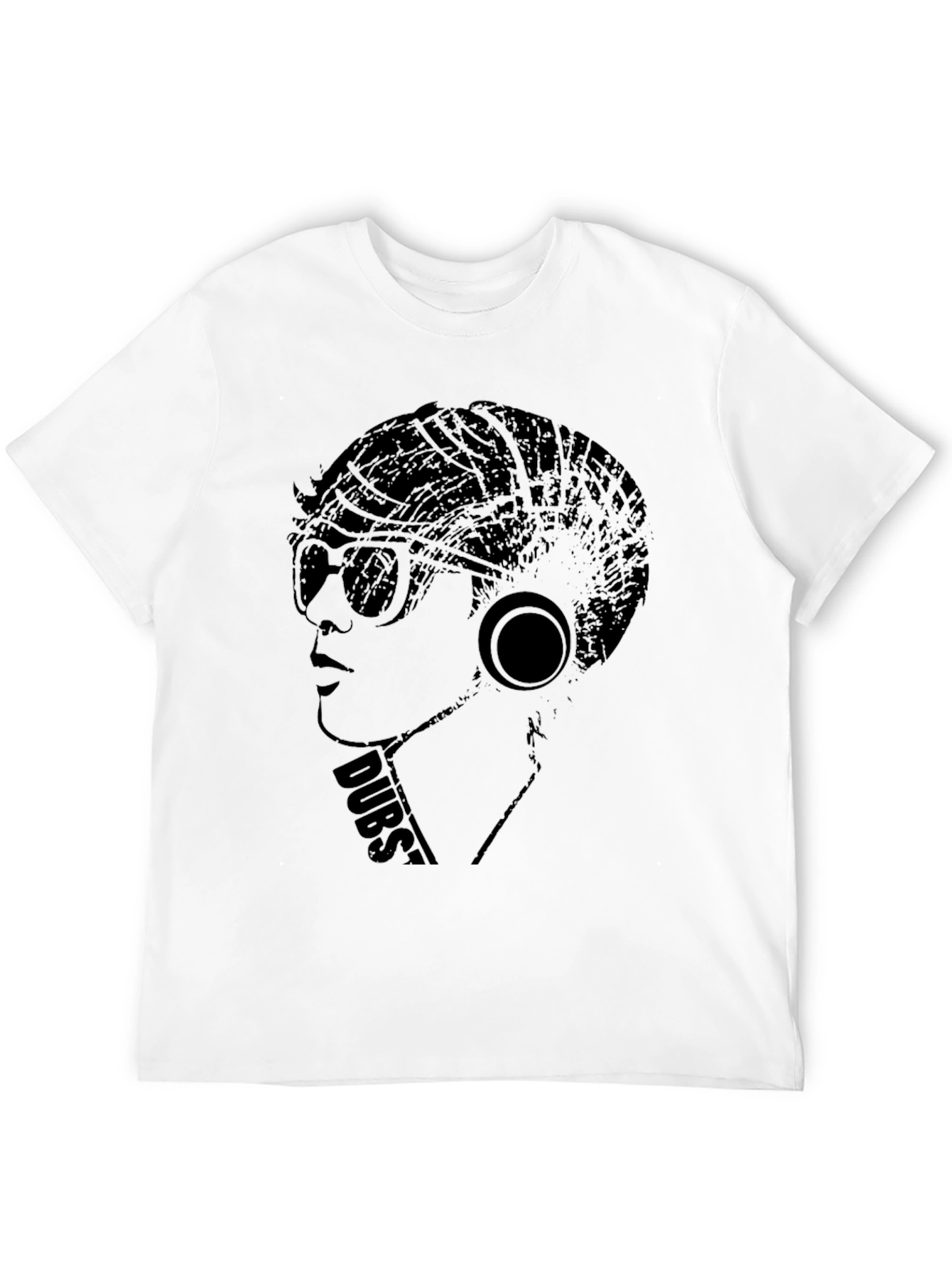 Dubstep Style Graphic Tee - Cool Black Shirt
