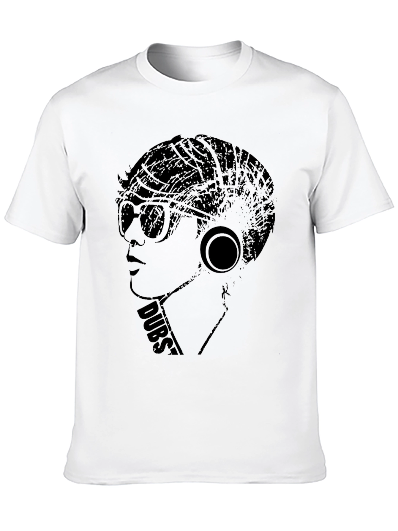 Dubstep Style Graphic Tee - Cool Black Shirt