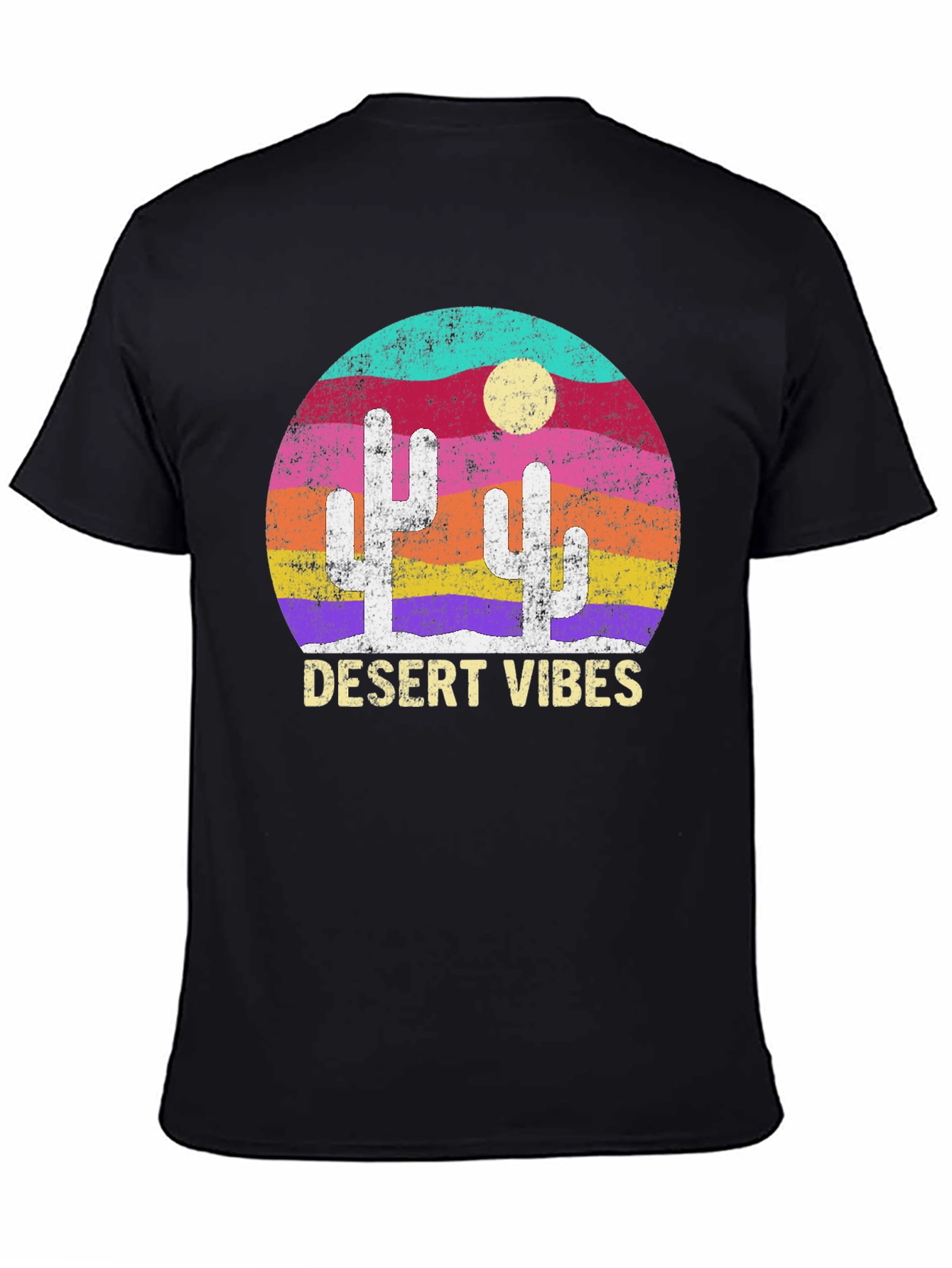 Desert Vibes Graphic Tee - Stylish Mens T-Shirt