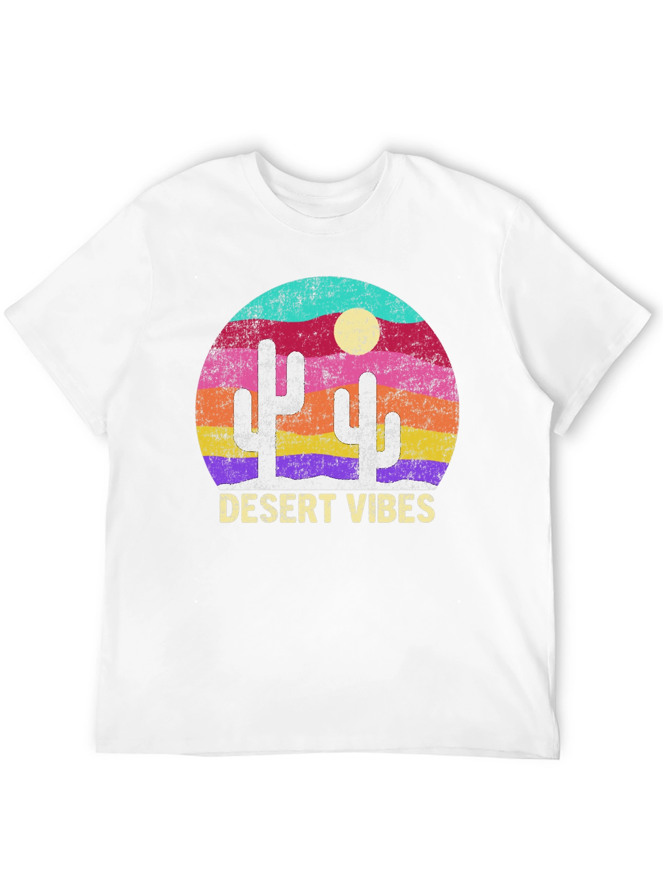 Desert Vibes Graphic Tee - Stylish Mens T-Shirt