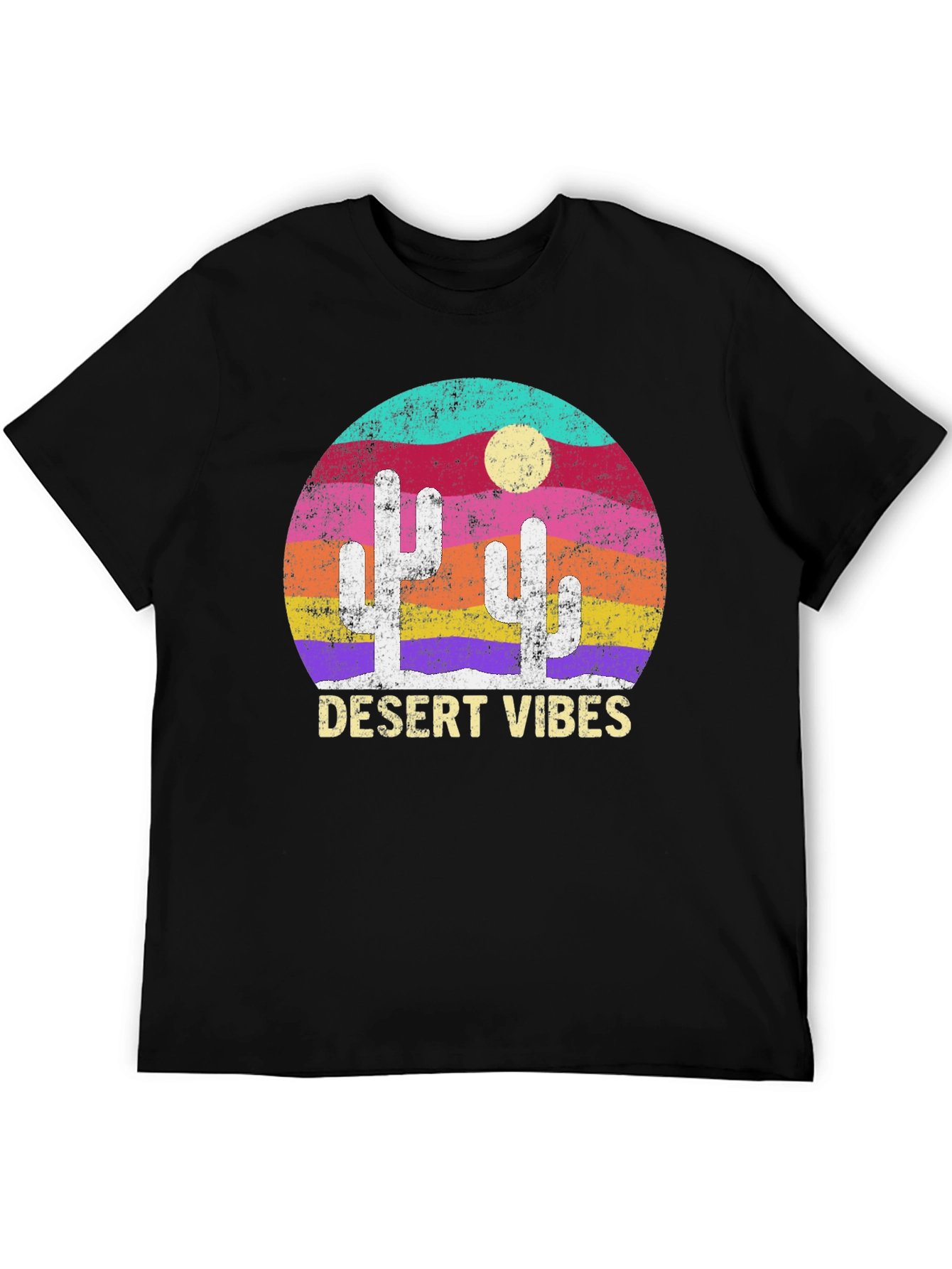 Desert Vibes Graphic Tee - Stylish Mens T-Shirt