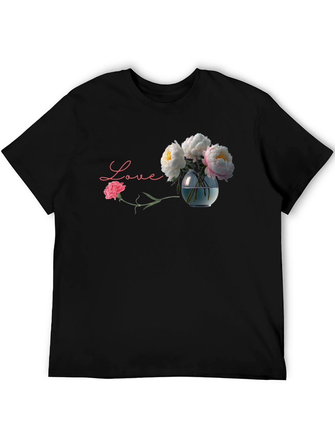 Love & Flowers Graphic Tee