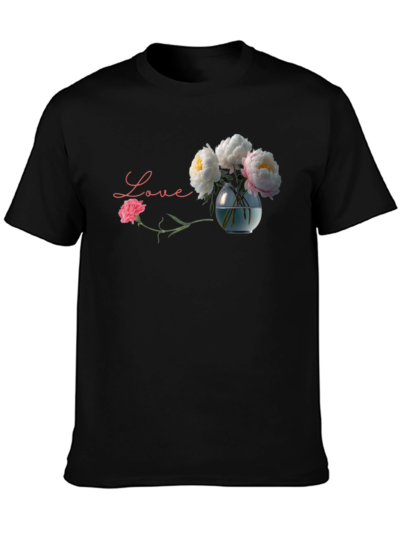 Love & Flowers Graphic Tee
