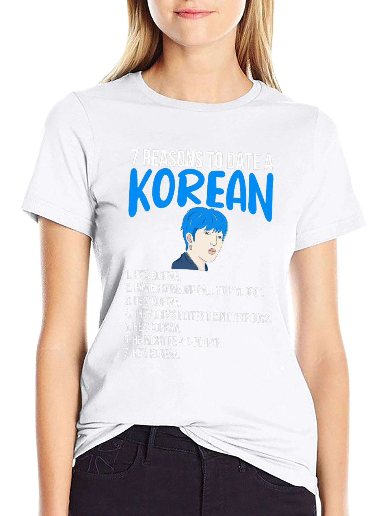 7 Reasons to Date a Korean T-Shirt