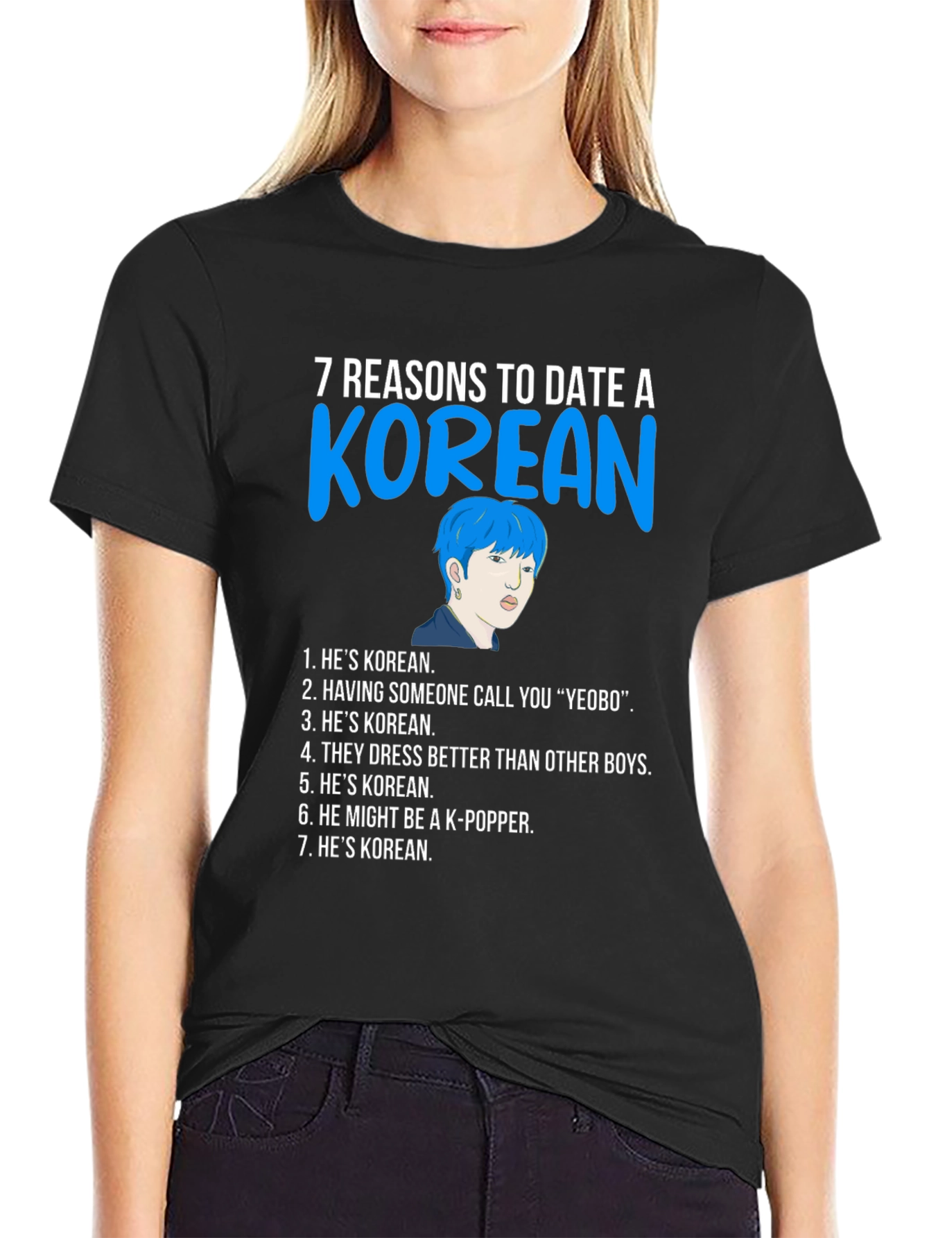7 Reasons to Date a Korean T-Shirt