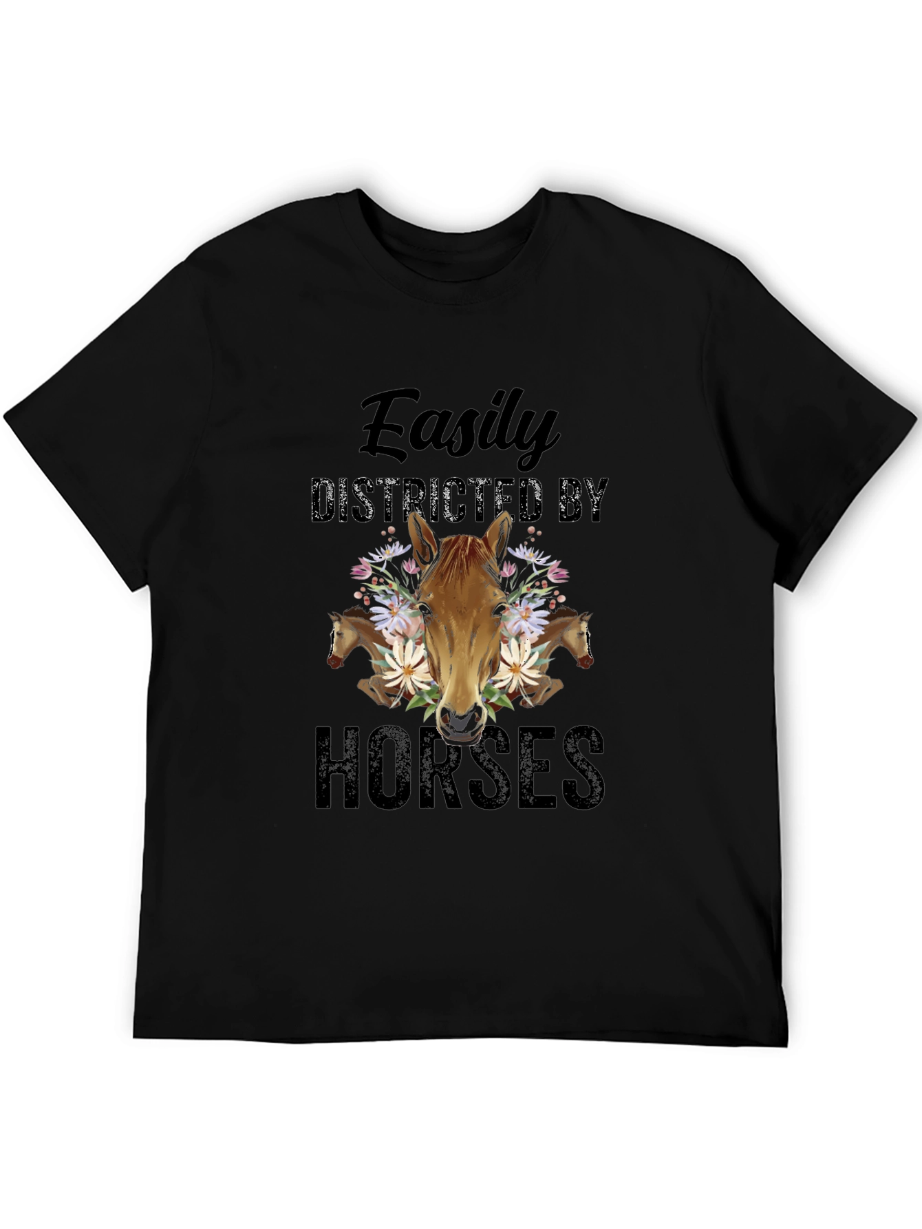 Easily Distracted By Horses T-Shirt