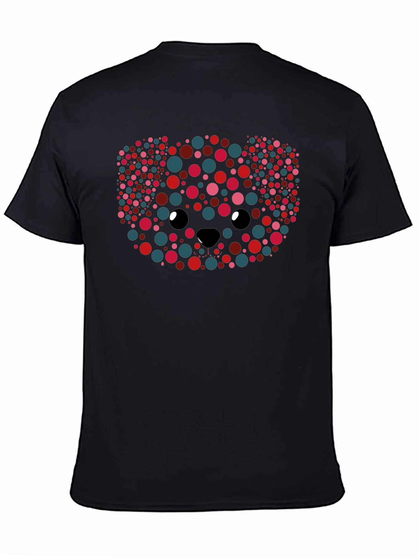 Bear Face Polka Dot T-Shirt