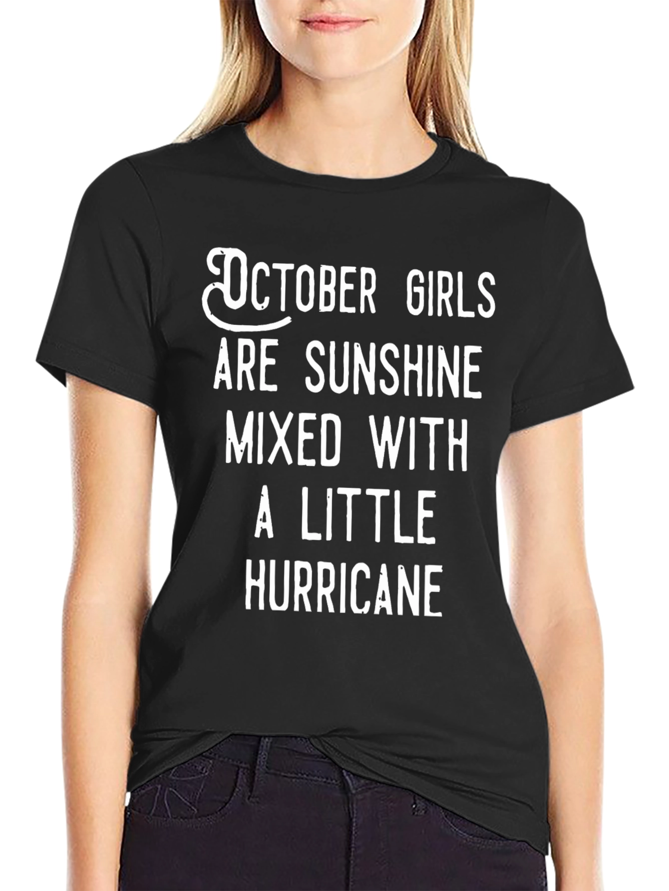 October Girls Sunshine Hurricane Graphic Tee