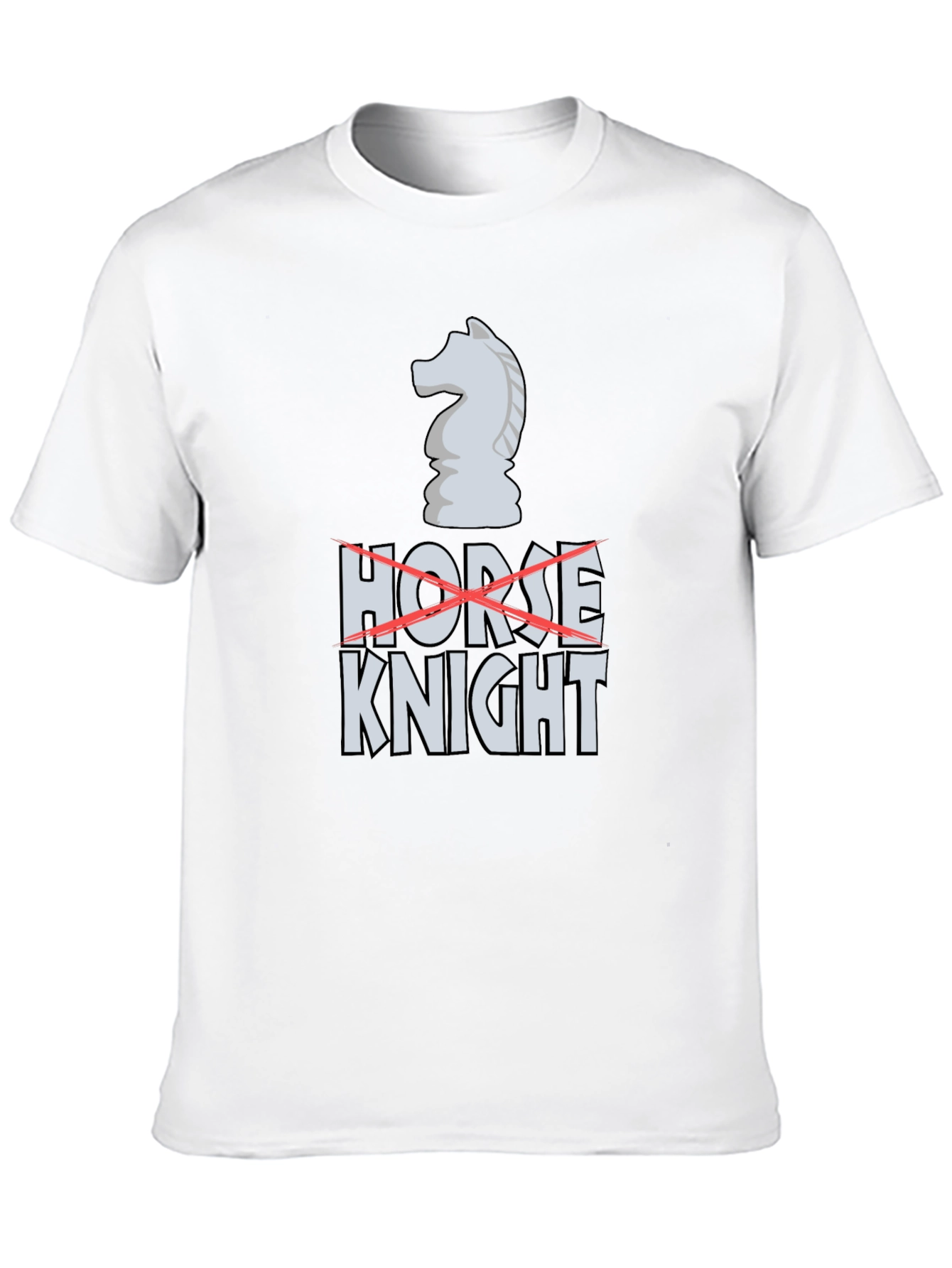 Chess Knight Graphic T-Shirt - No Horse!