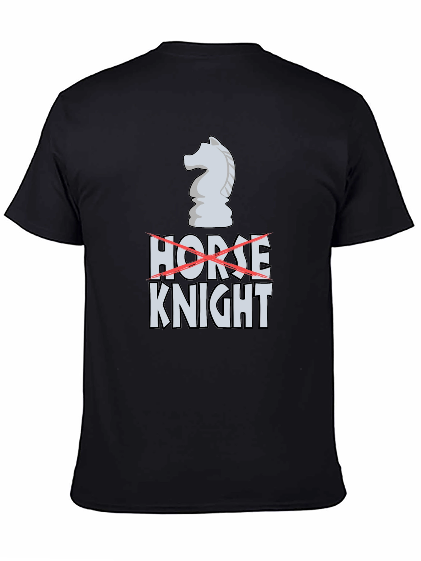Chess Knight Graphic T-Shirt - No Horse!