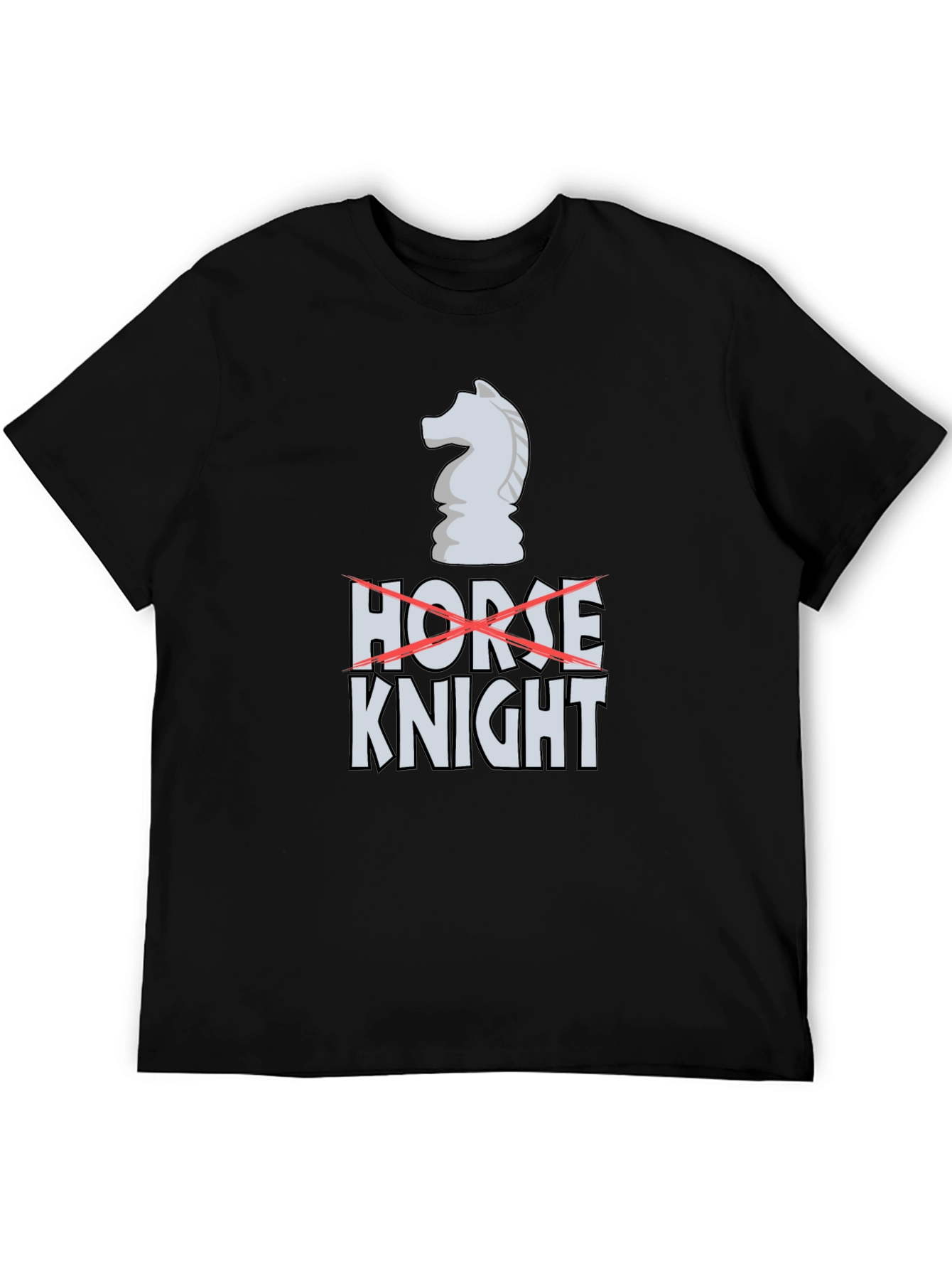 Chess Knight Graphic T-Shirt - No Horse!