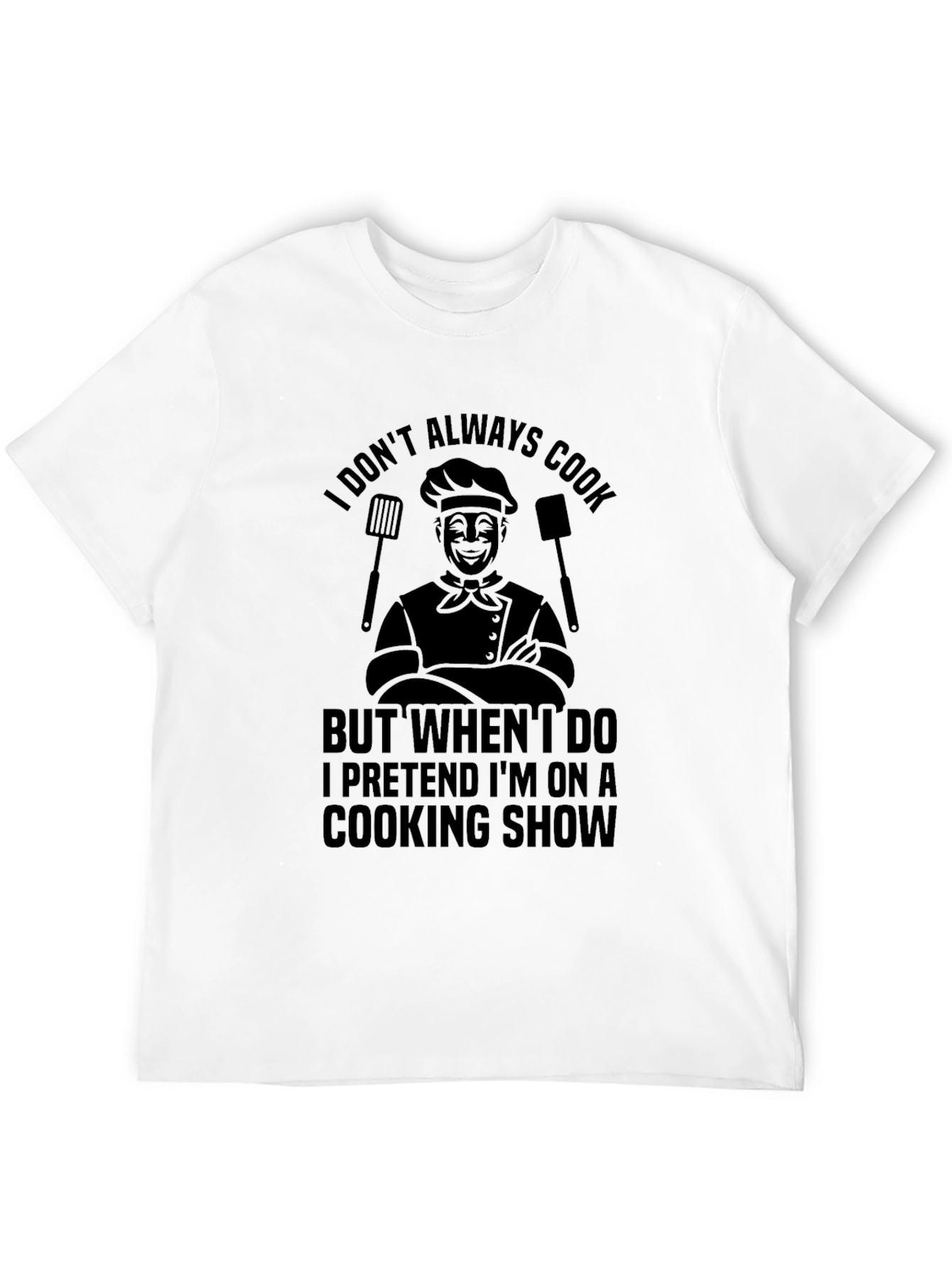 Funny Cooking Show Graphic T-Shirt