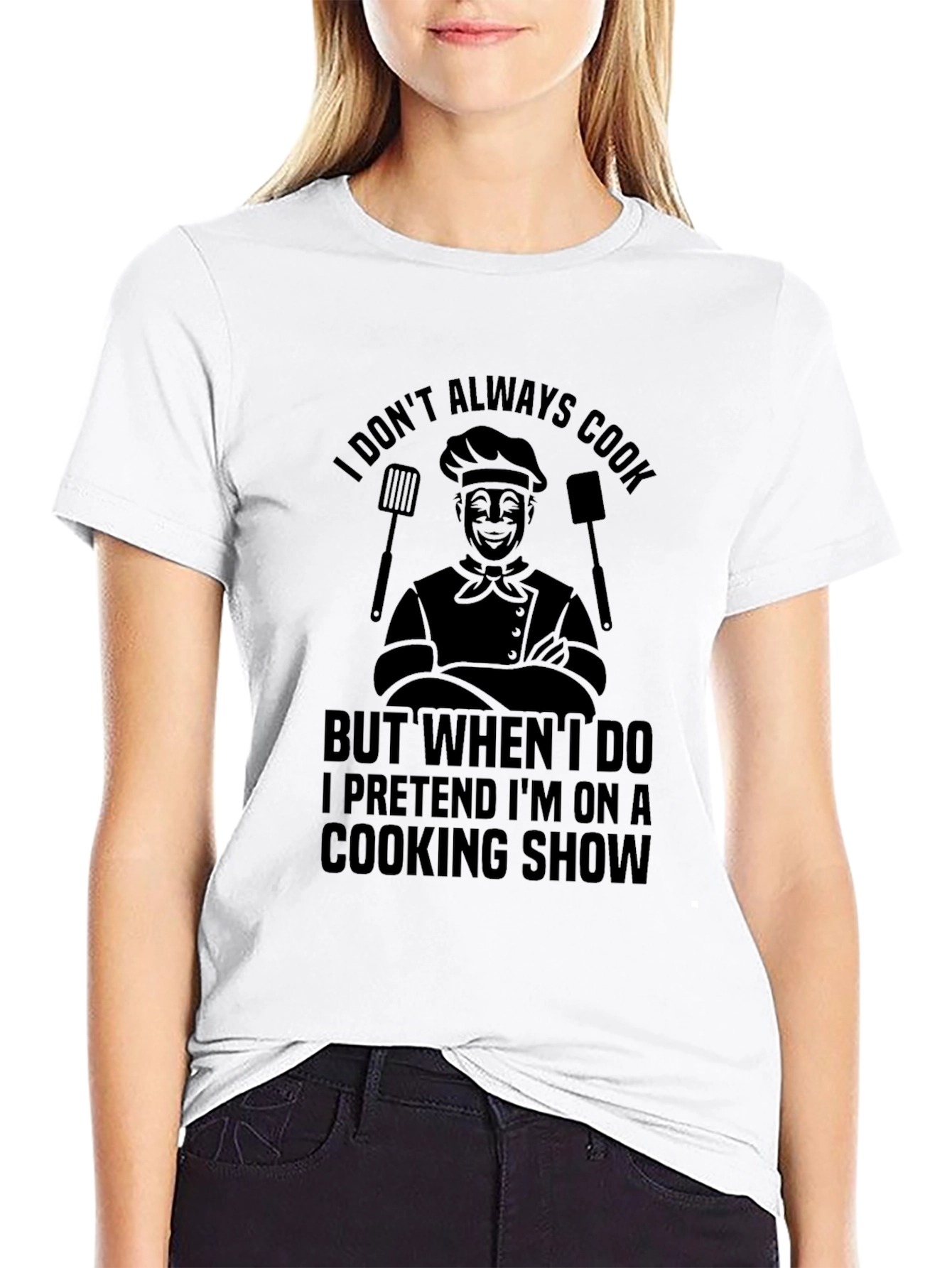 Funny Cooking Show Graphic T-Shirt