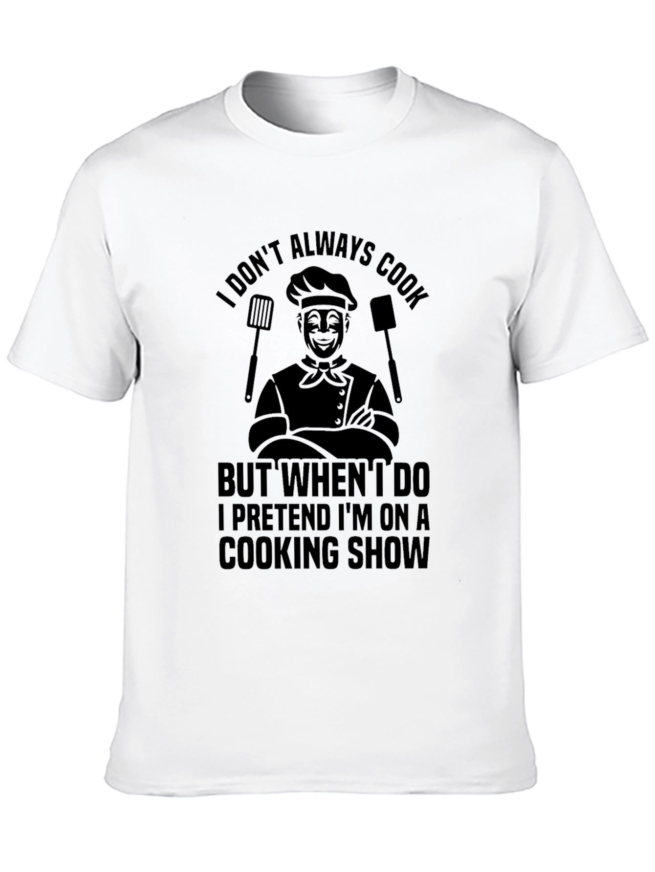 Funny Cooking Show Graphic T-Shirt