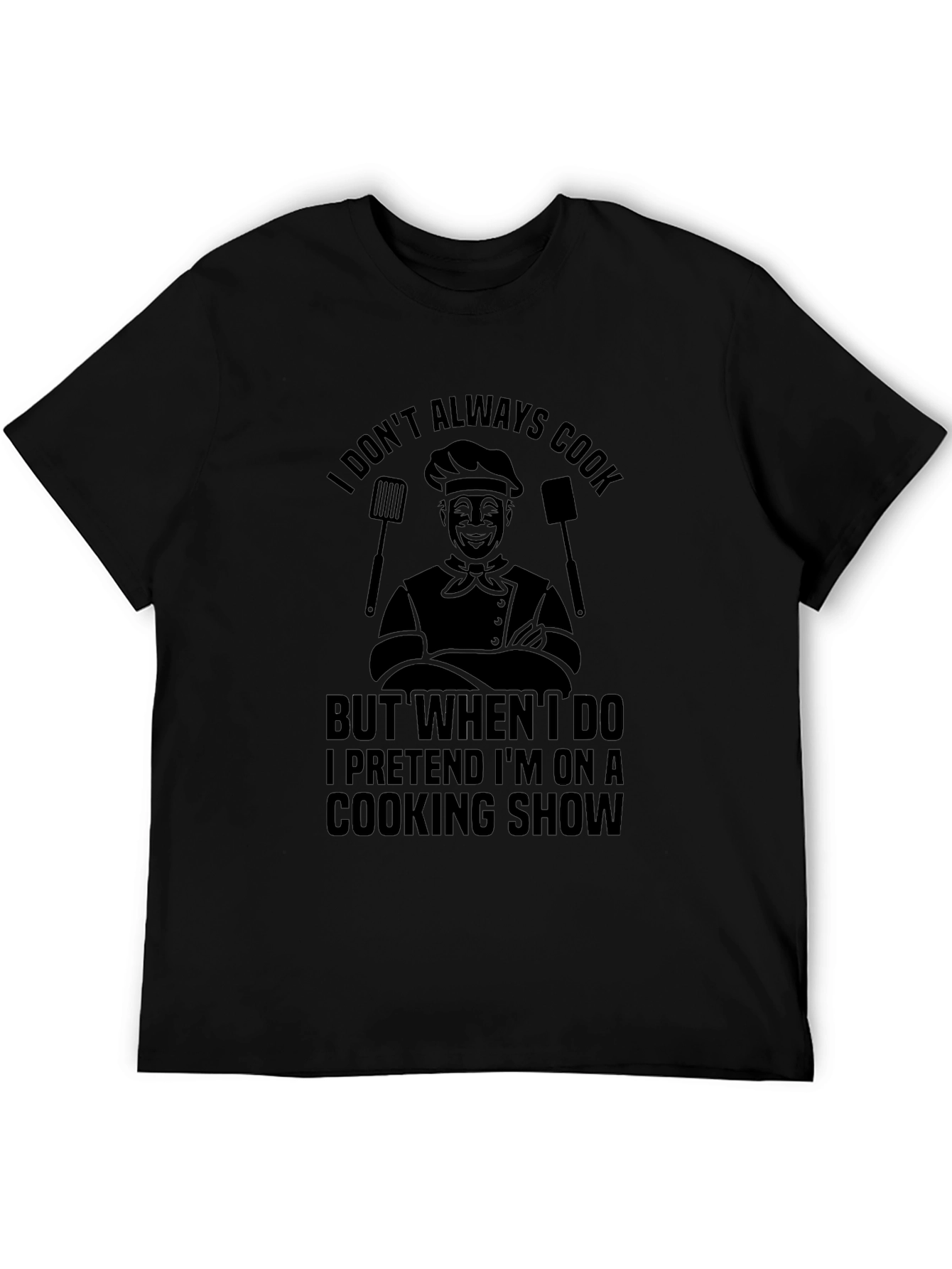 Funny Cooking Show Graphic T-Shirt