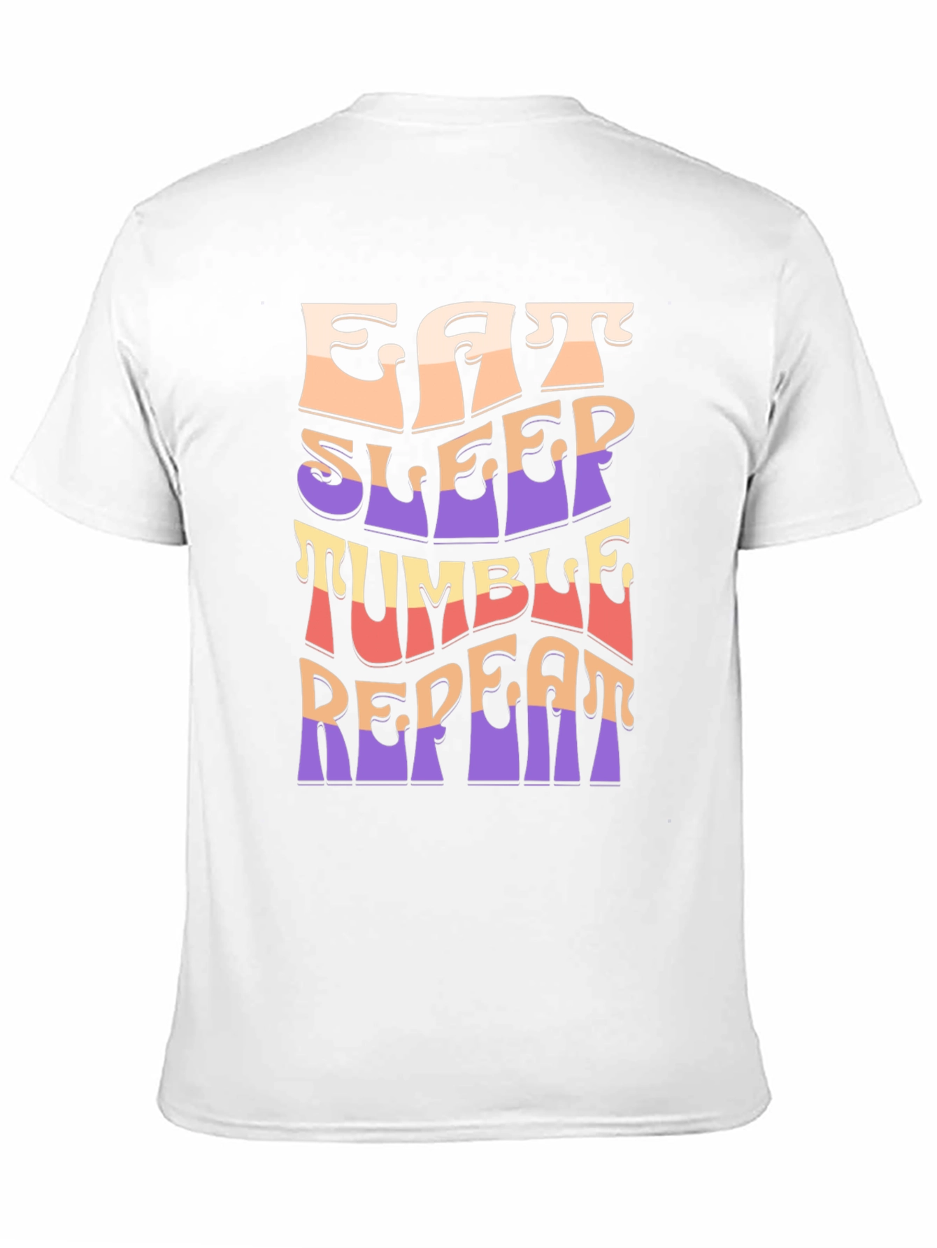 Eat Sleep Tumble Repeat Graphic Tee