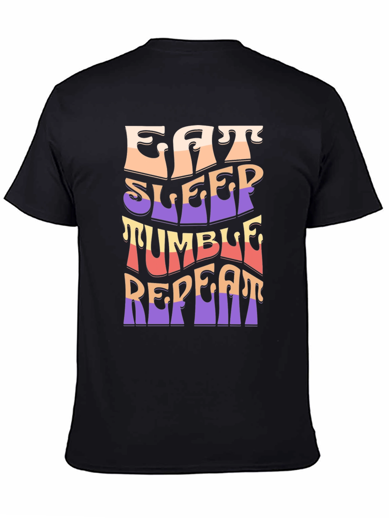 Eat Sleep Tumble Repeat Graphic Tee