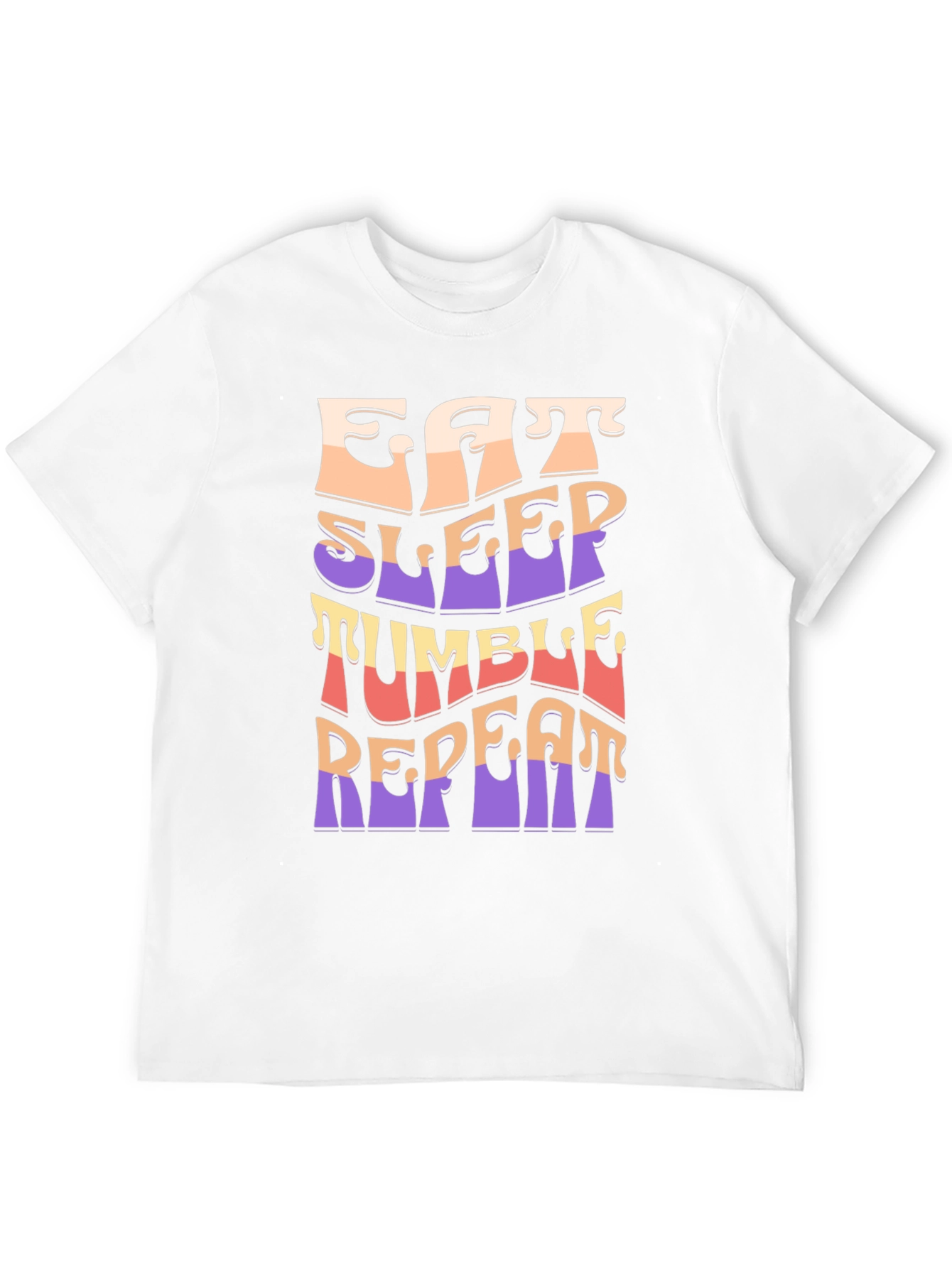 Eat Sleep Tumble Repeat Graphic Tee