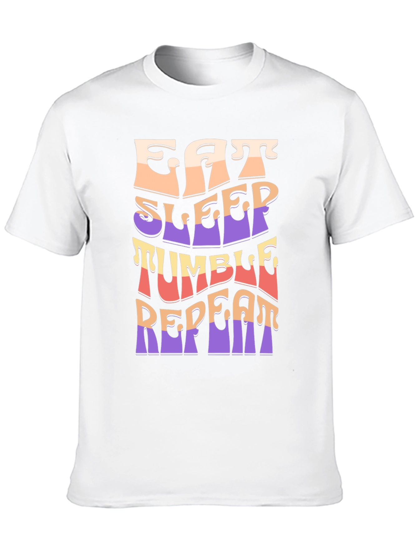 Eat Sleep Tumble Repeat Graphic Tee