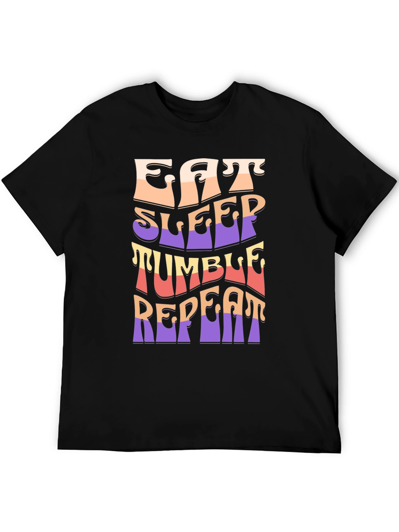 Eat Sleep Tumble Repeat Graphic Tee