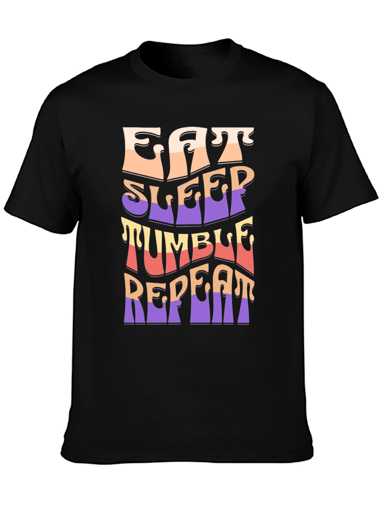Eat Sleep Tumble Repeat Graphic Tee