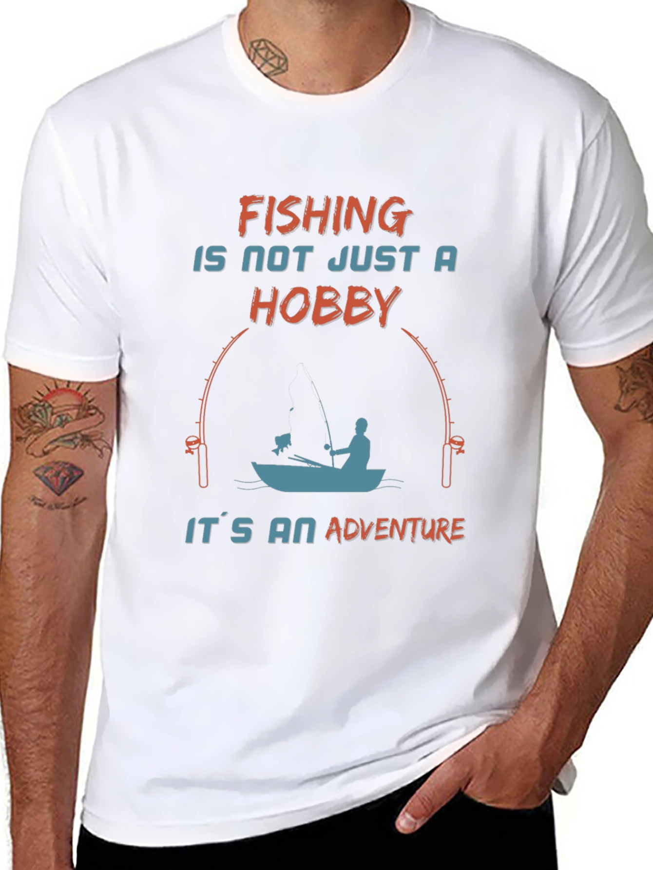Fishing Adventure Graphic Tee - Hobbyist Apparel