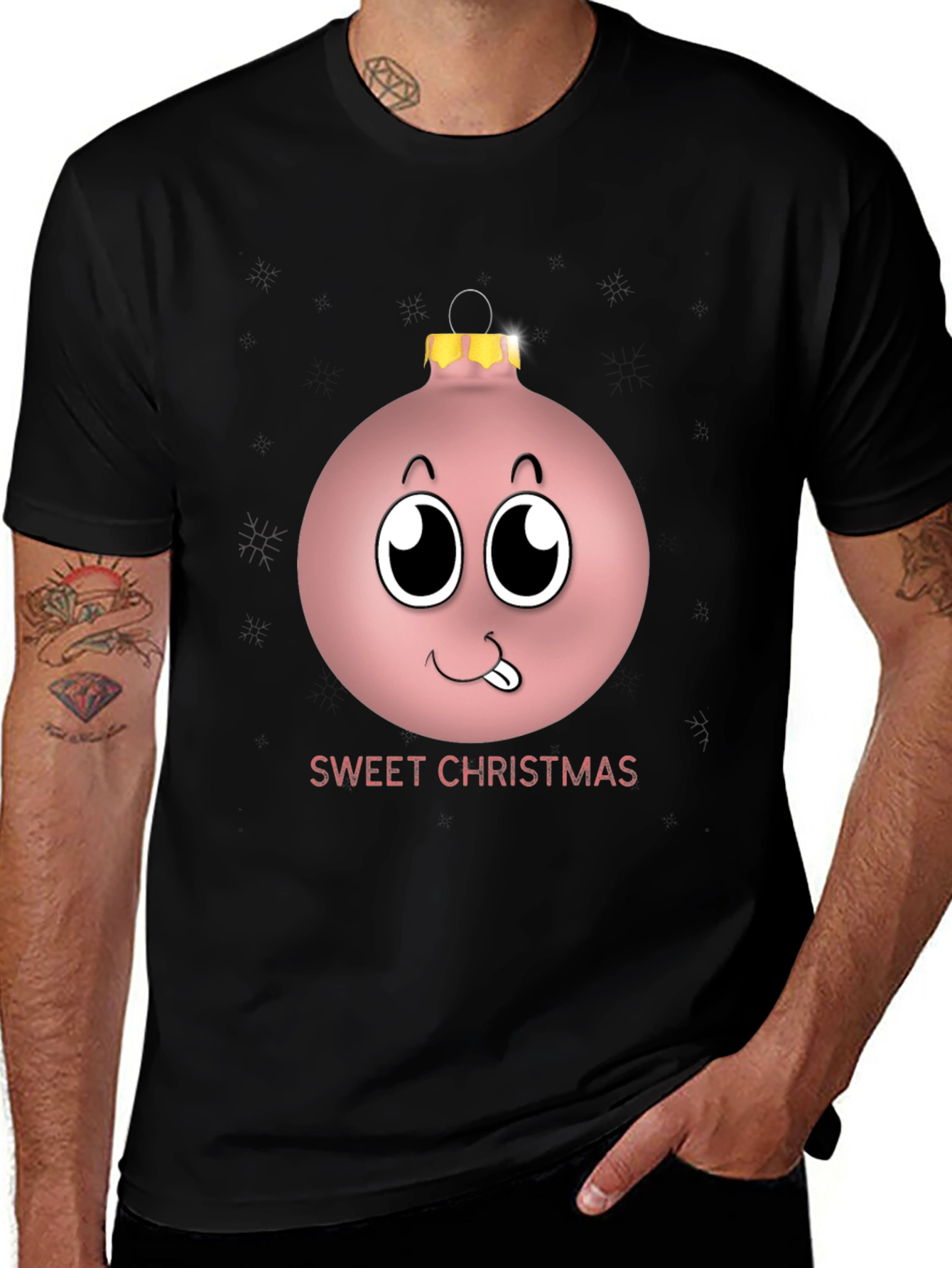 Sweet Christmas Ornament Graphic T-Shirt