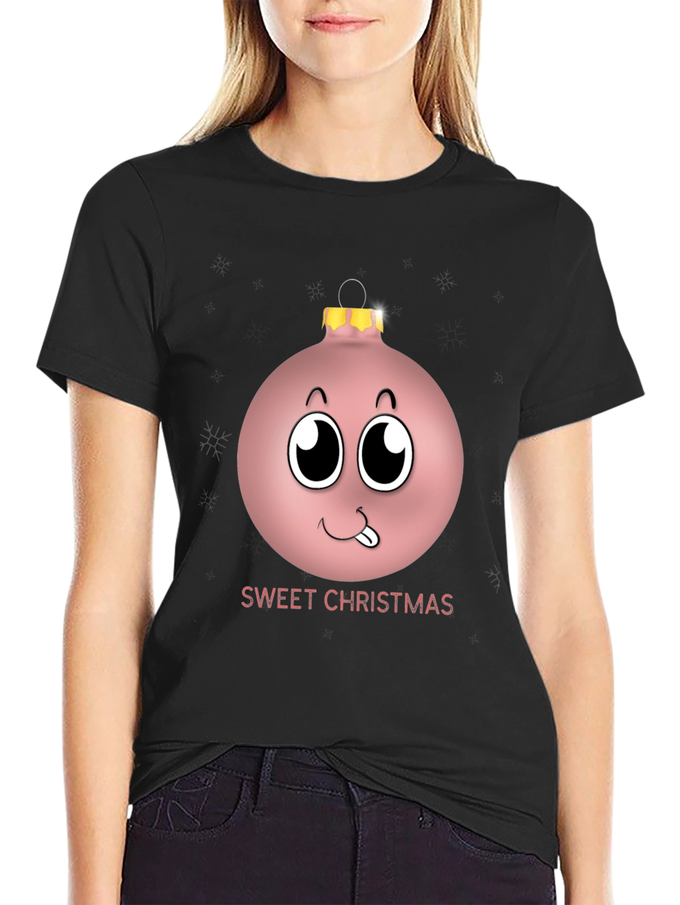 Sweet Christmas Ornament Graphic T-Shirt
