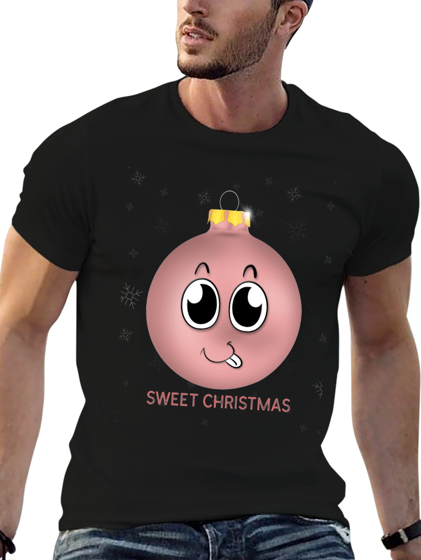 Sweet Christmas Ornament Graphic T-Shirt